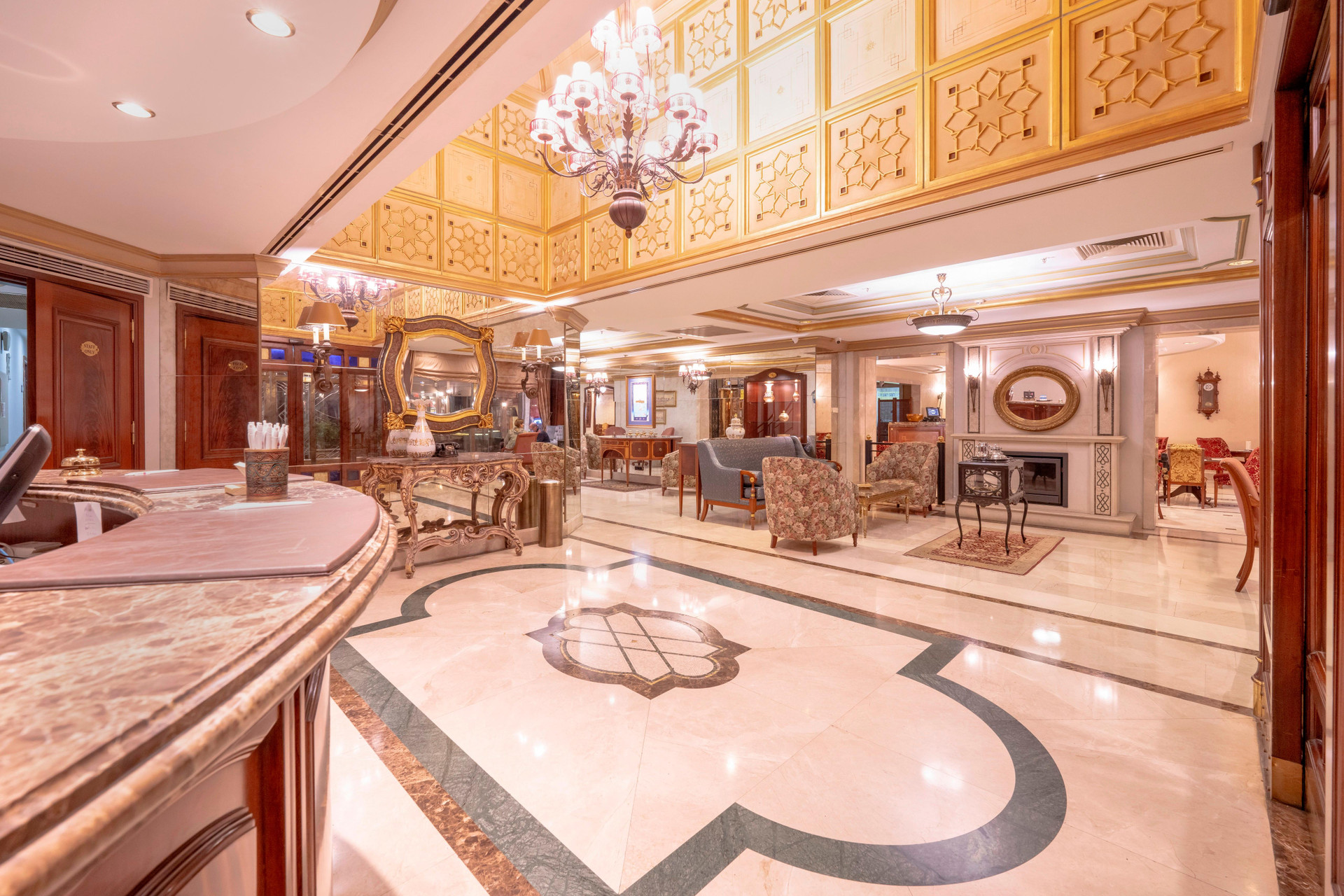 Vista Lobby The Central Palace Taksim