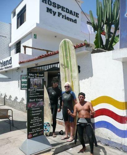 Vista Exterior Hotel My Friend Surf Hostal