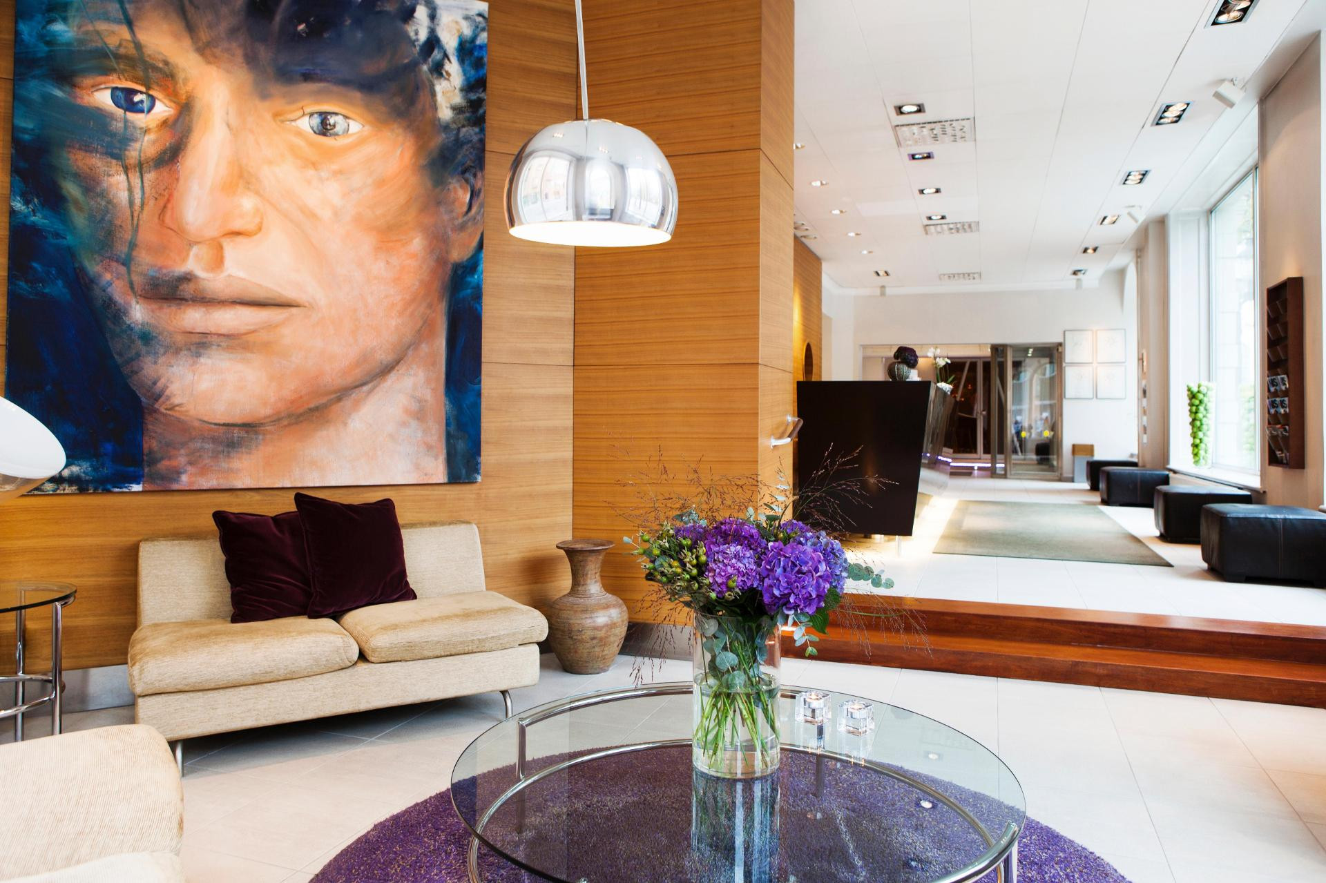 Vista Lobby Elite Hotel Stockholm Plaza