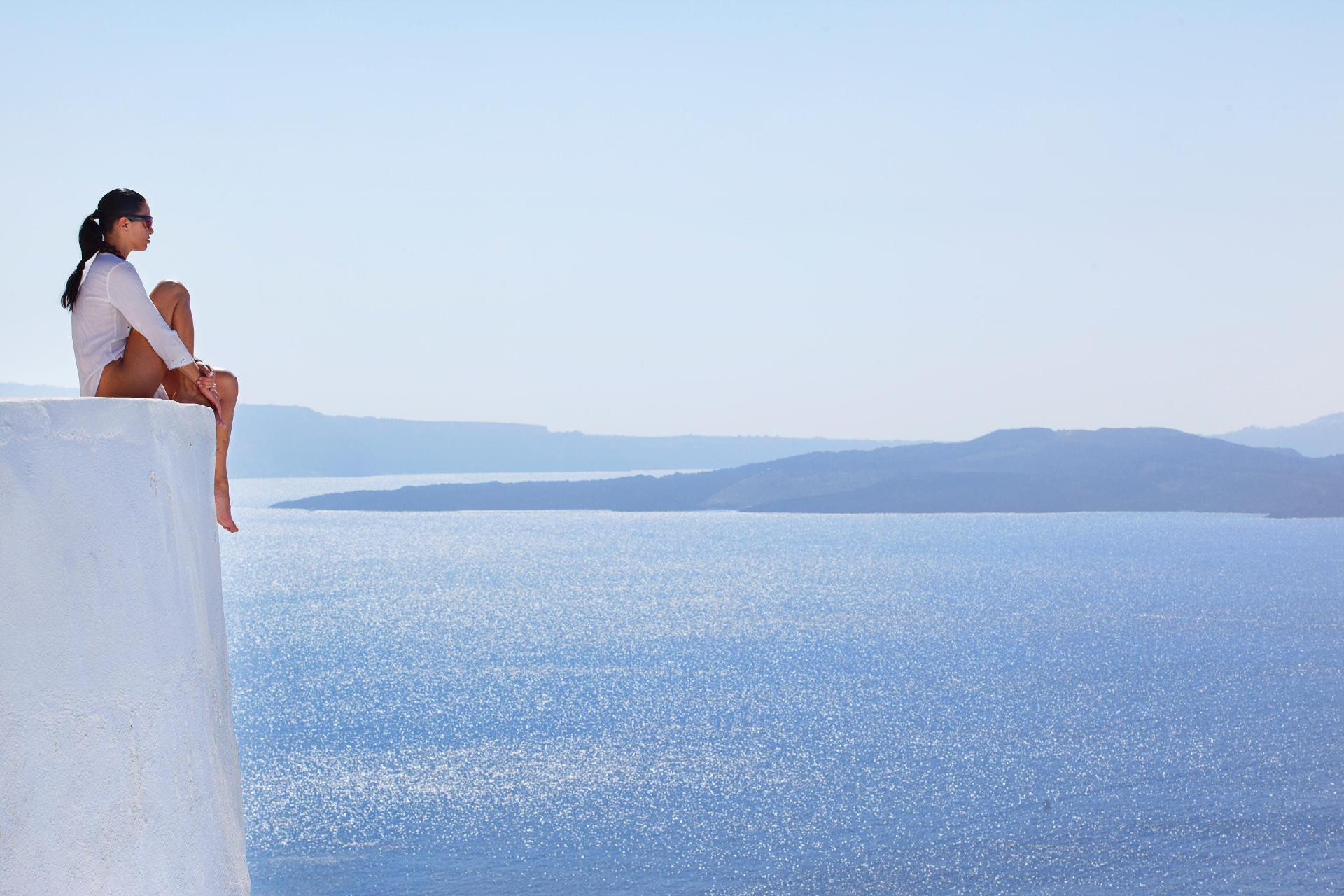 Vista Exterior Katikies Kirini Santorini - The Leading Hotels Of The World
