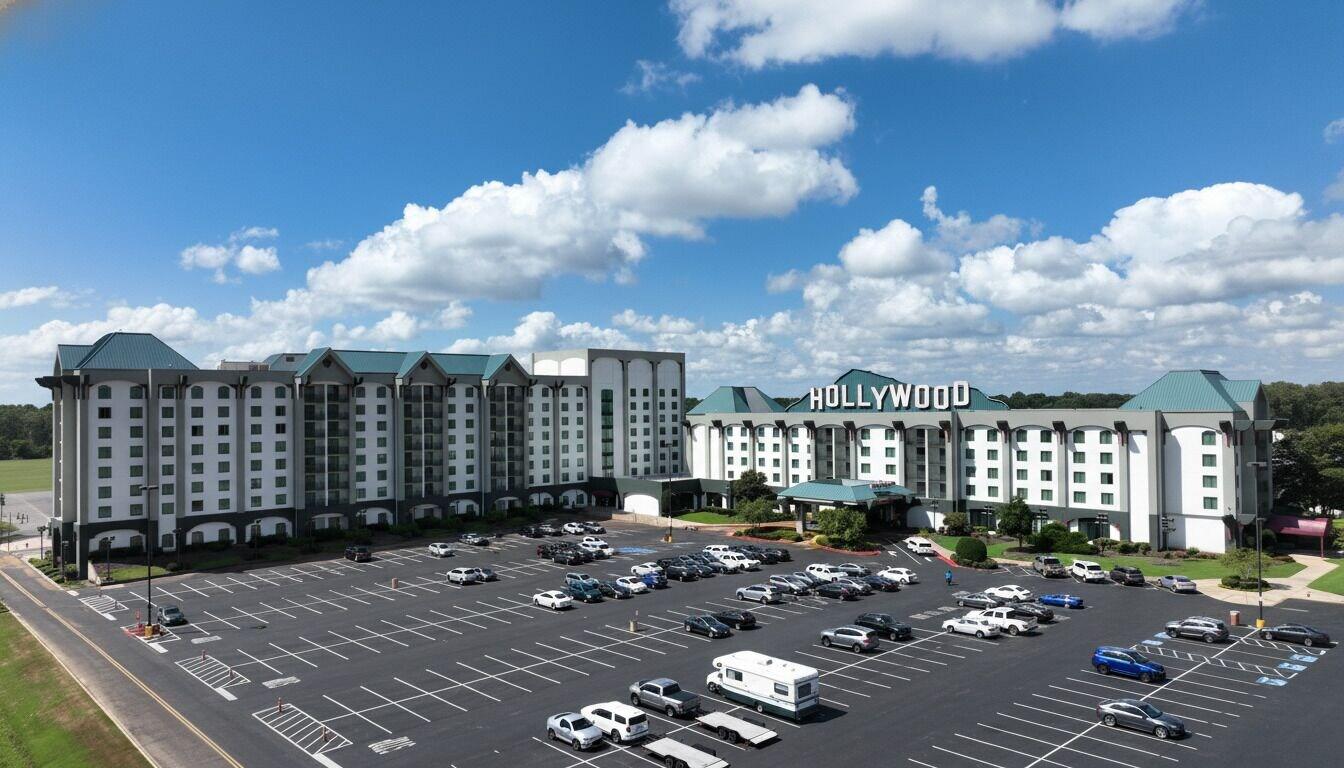 Vista Exterior Hollywood Casino Tunica