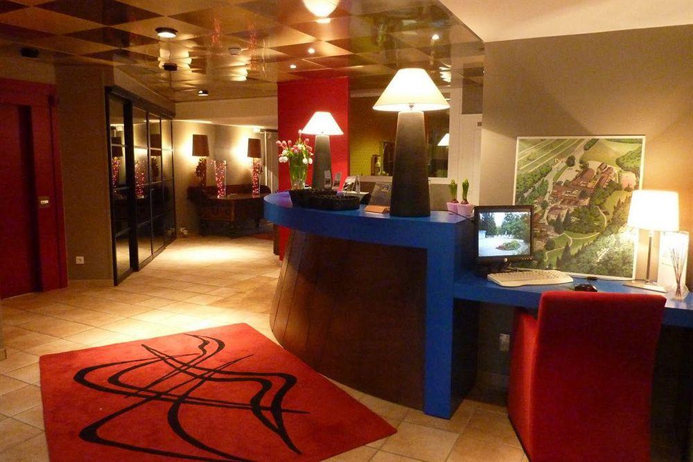 Vista Lobby Best Western La Gentilhommiere