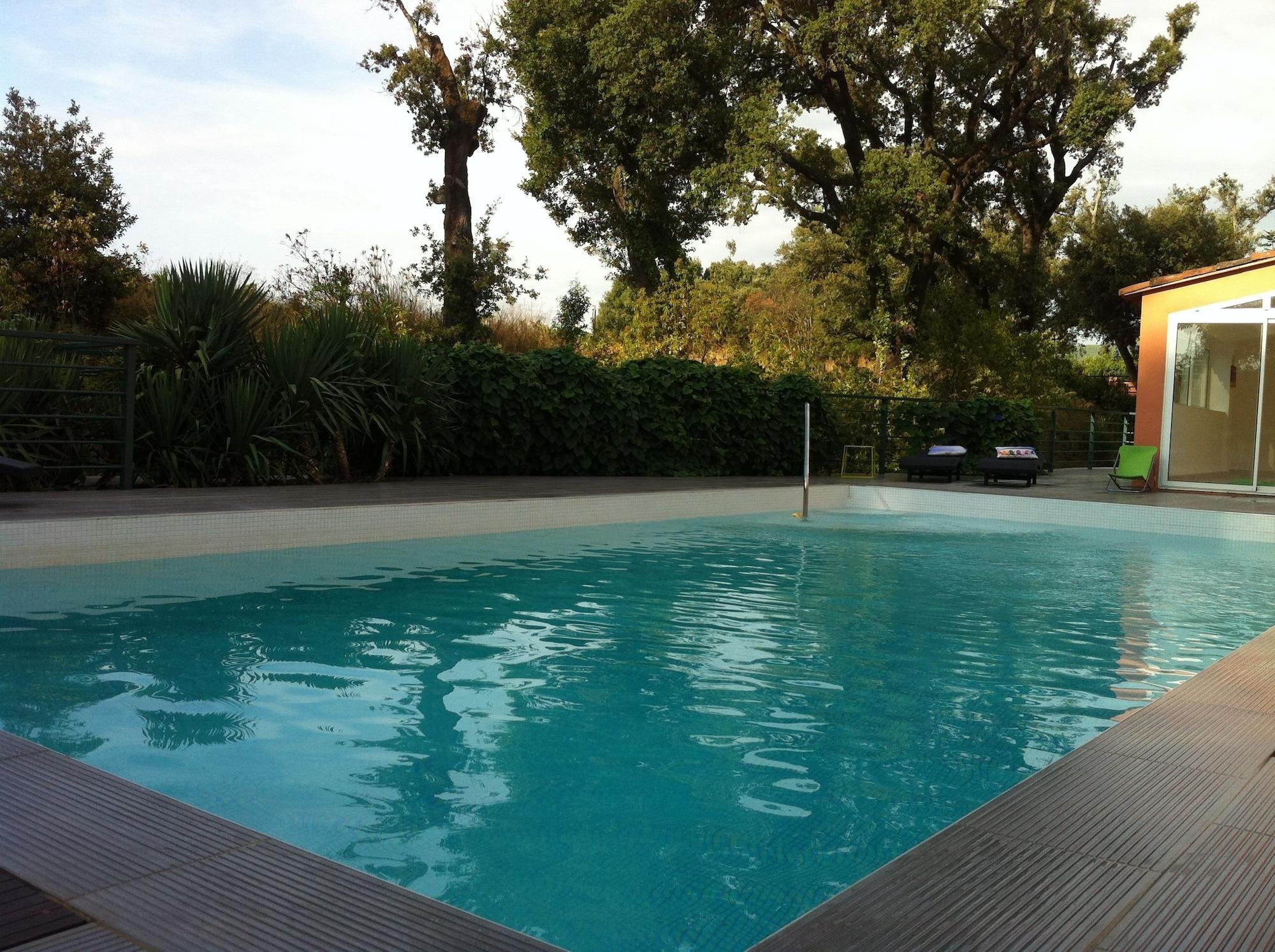 Vista Piscina Le Mas du Lingousto