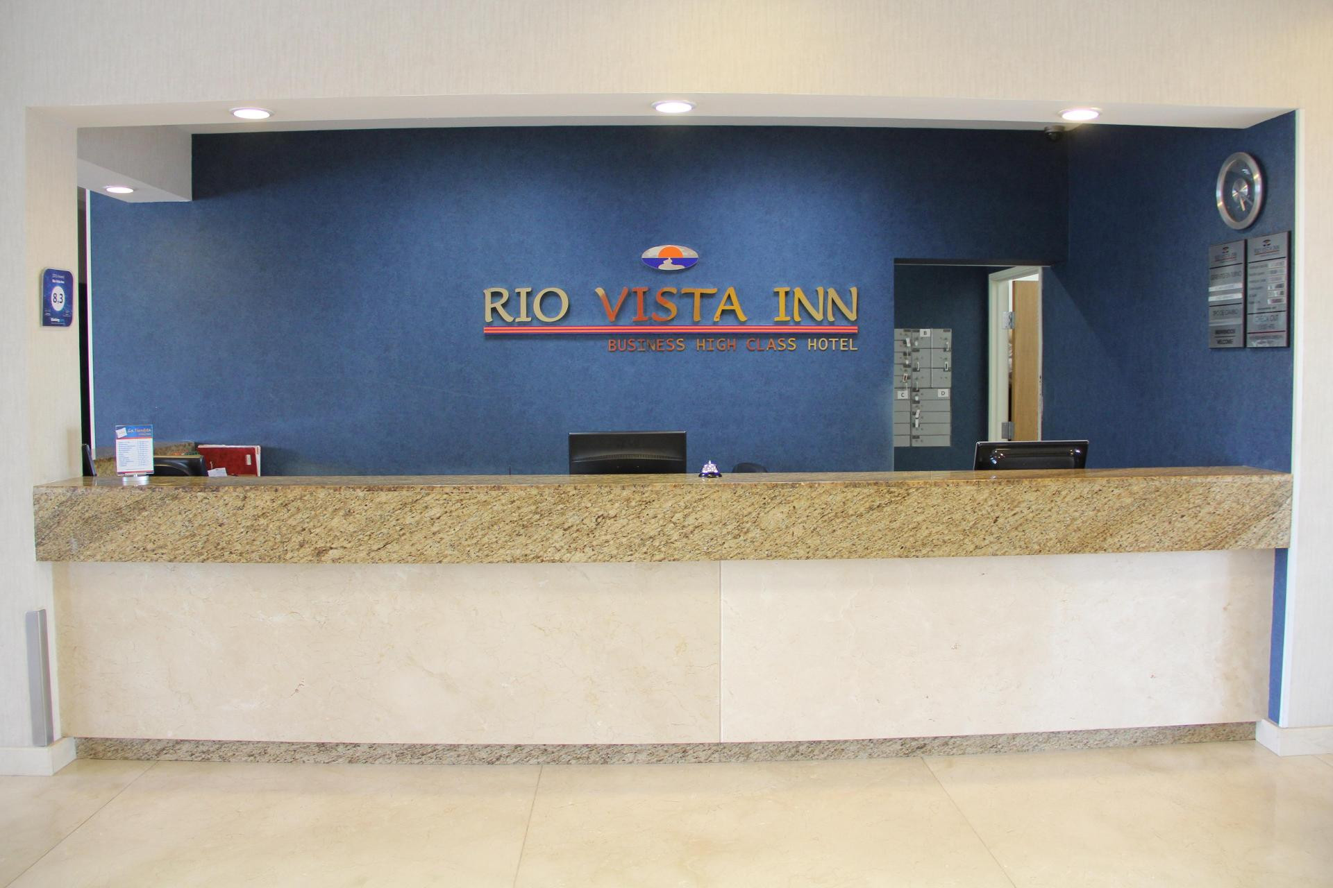 Vista Lobby Rio Vista Inn Business High Class Poza Rica