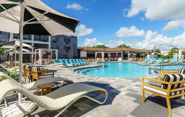 Courtyard by Marriott Lake Buena Vista at Vista Centre - Hoteles cerca de Magic Kingdom en Orlando