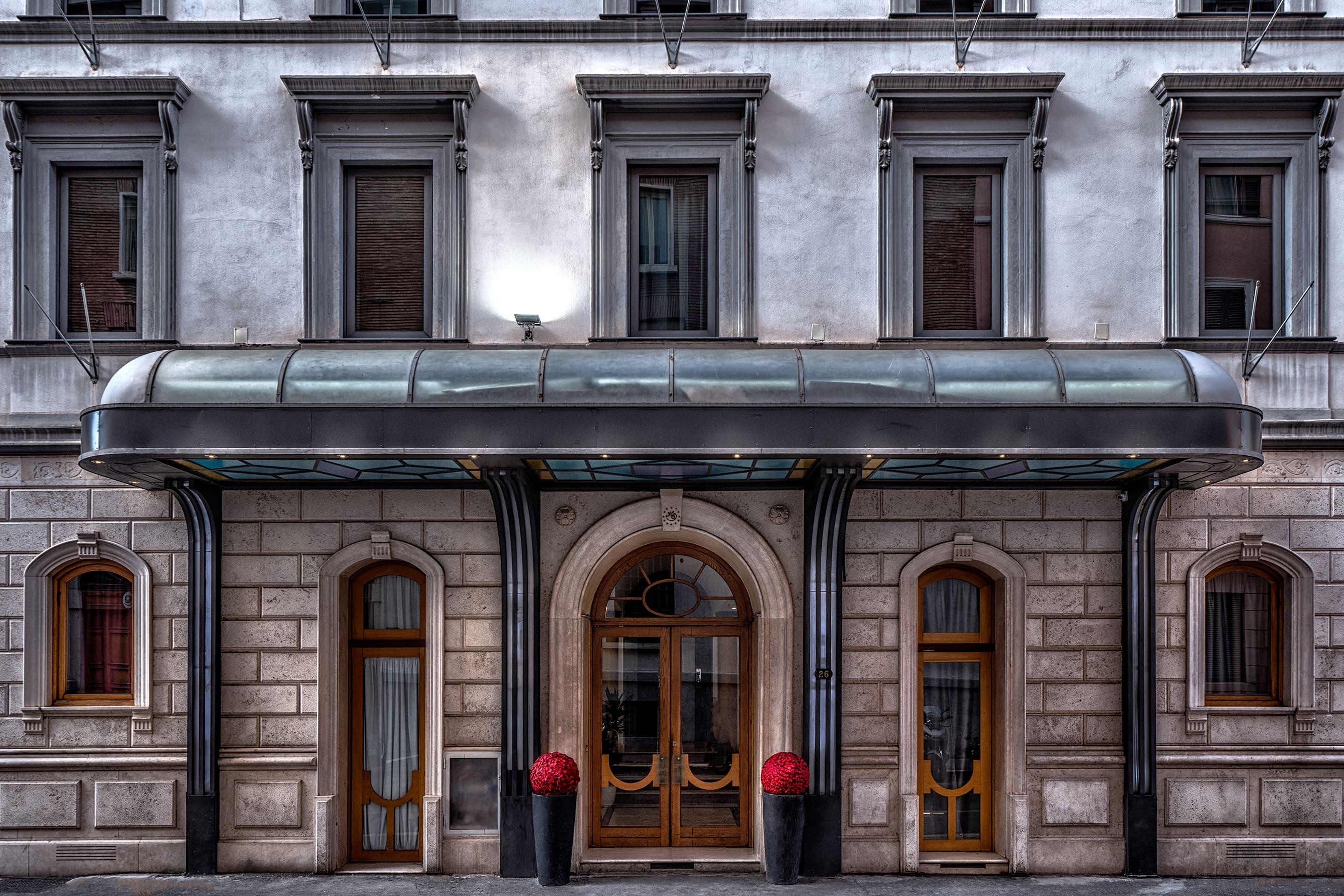 Vista Exterior Hotel Varese Roma