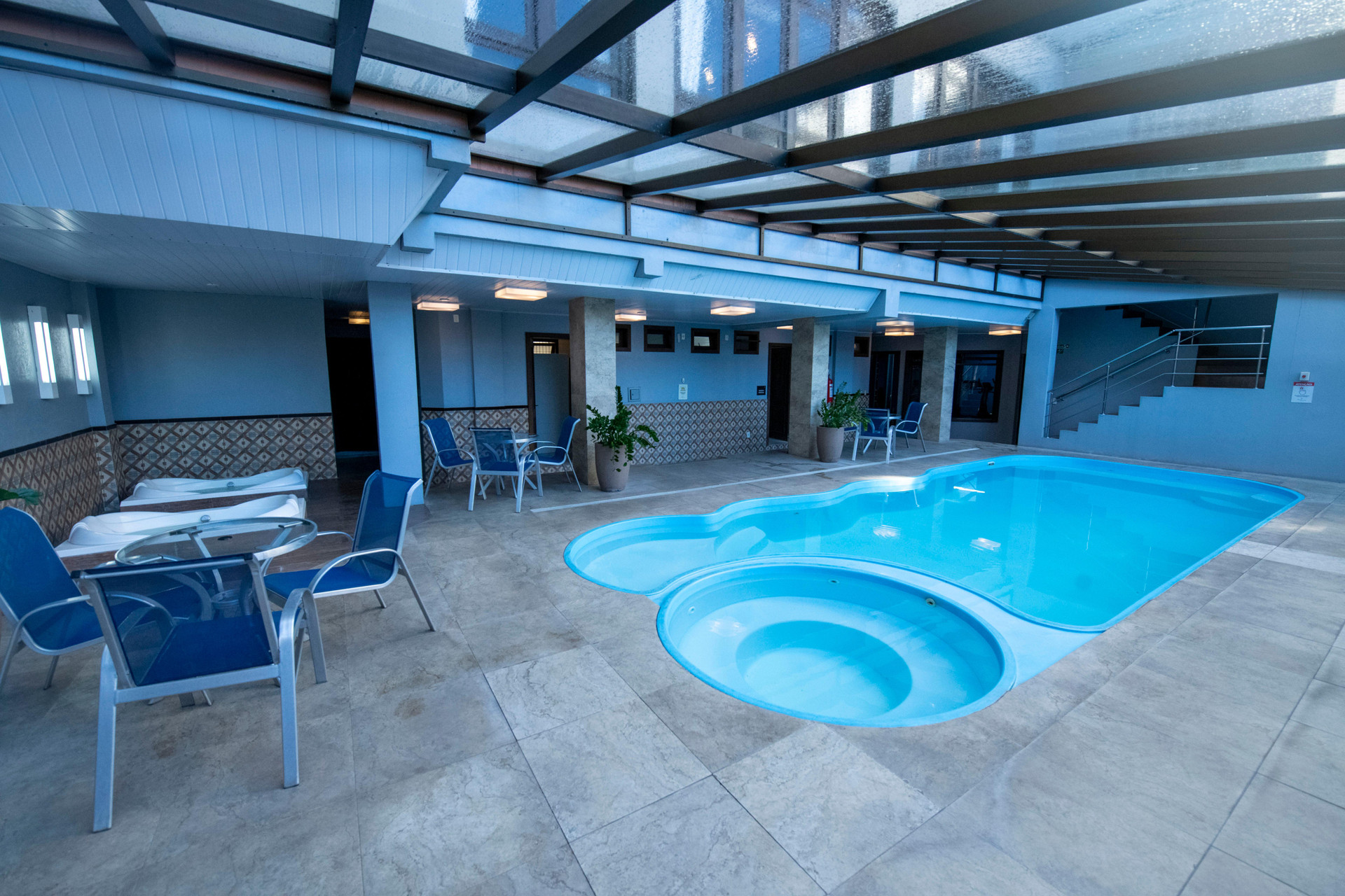 Vista Piscina Hotel Serra Nevada