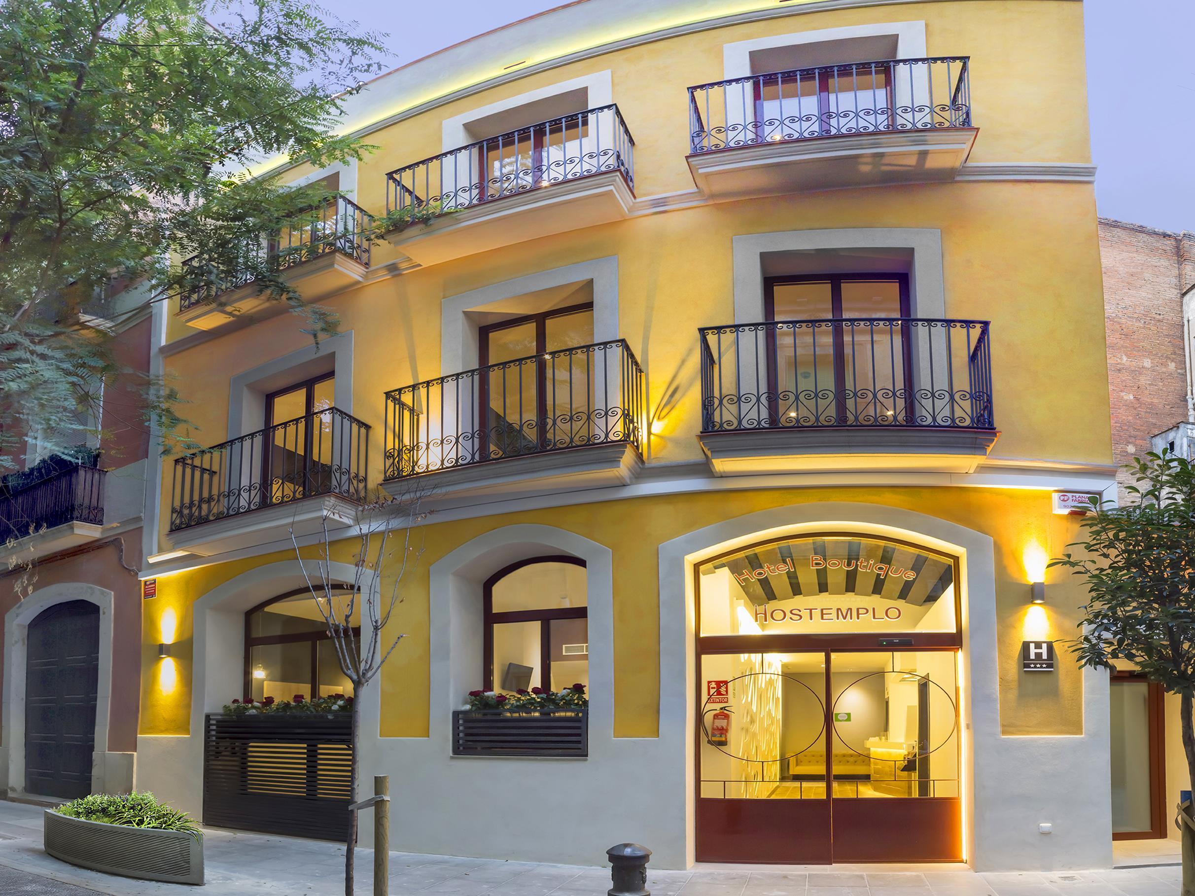 Vista Exterior Boutique Hostemplo Sagrada Familia