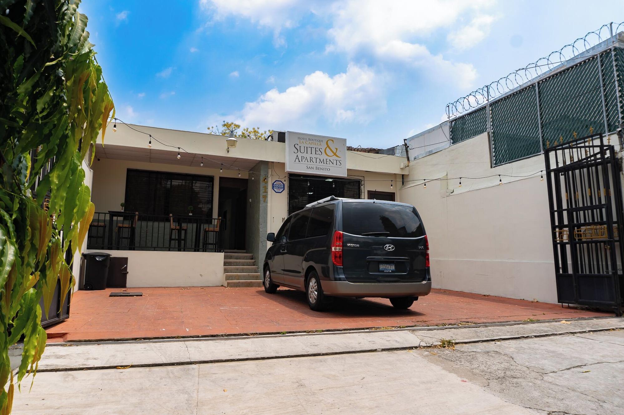 Vista Exterior Hotel La Capilla - Suites & Apartments San Benito