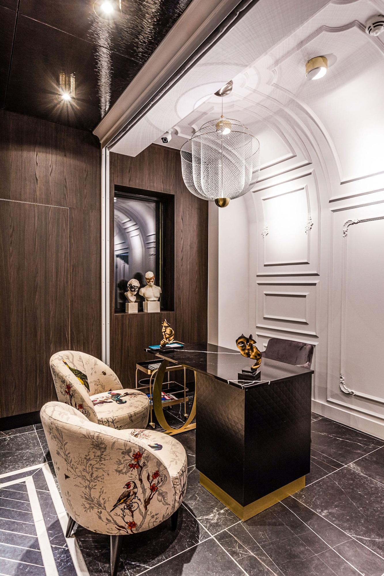 Vista Lobby O11 Boutique Hotel Vienna