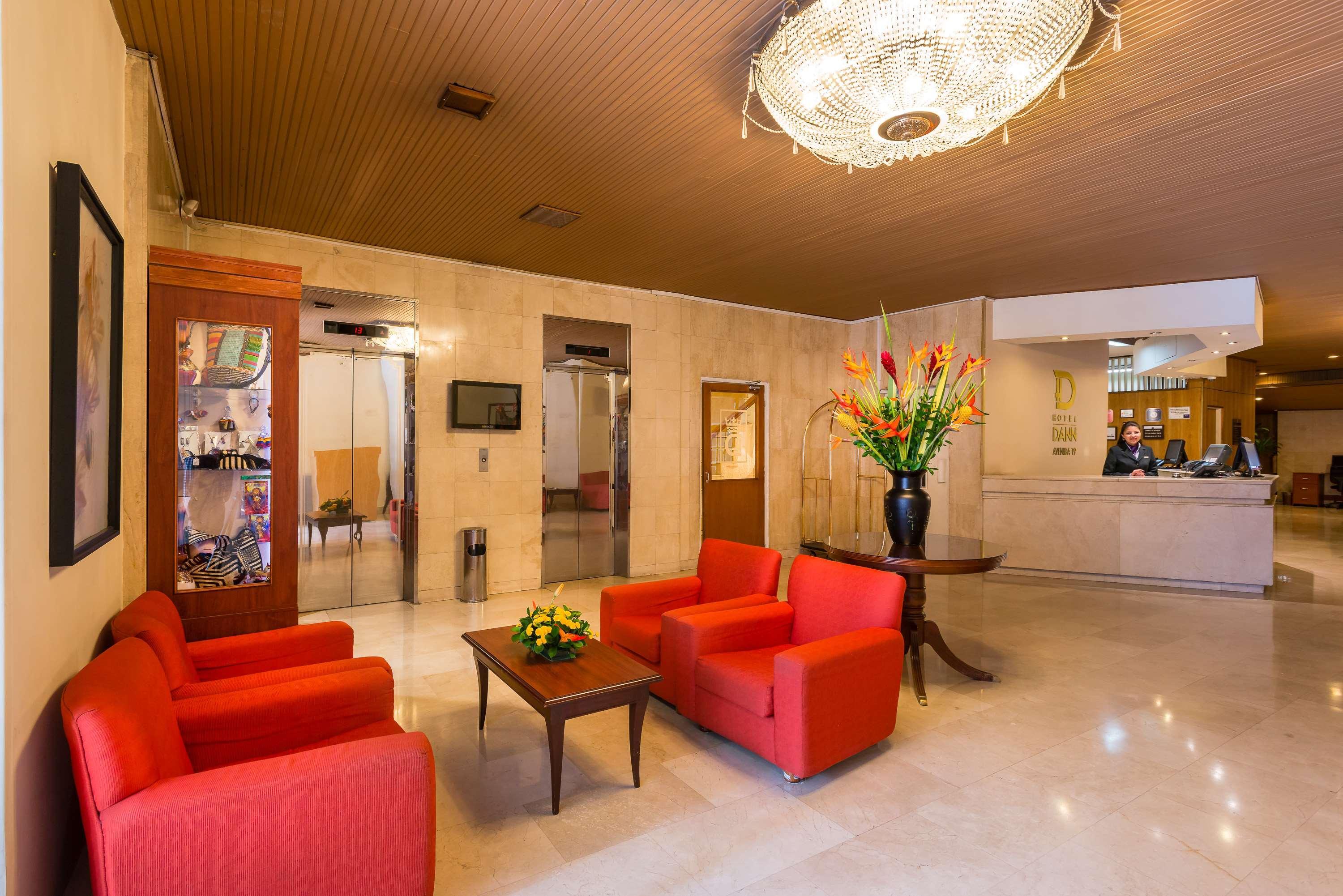 Vista Lobby Hotel Dann Avenida 19 Bogota