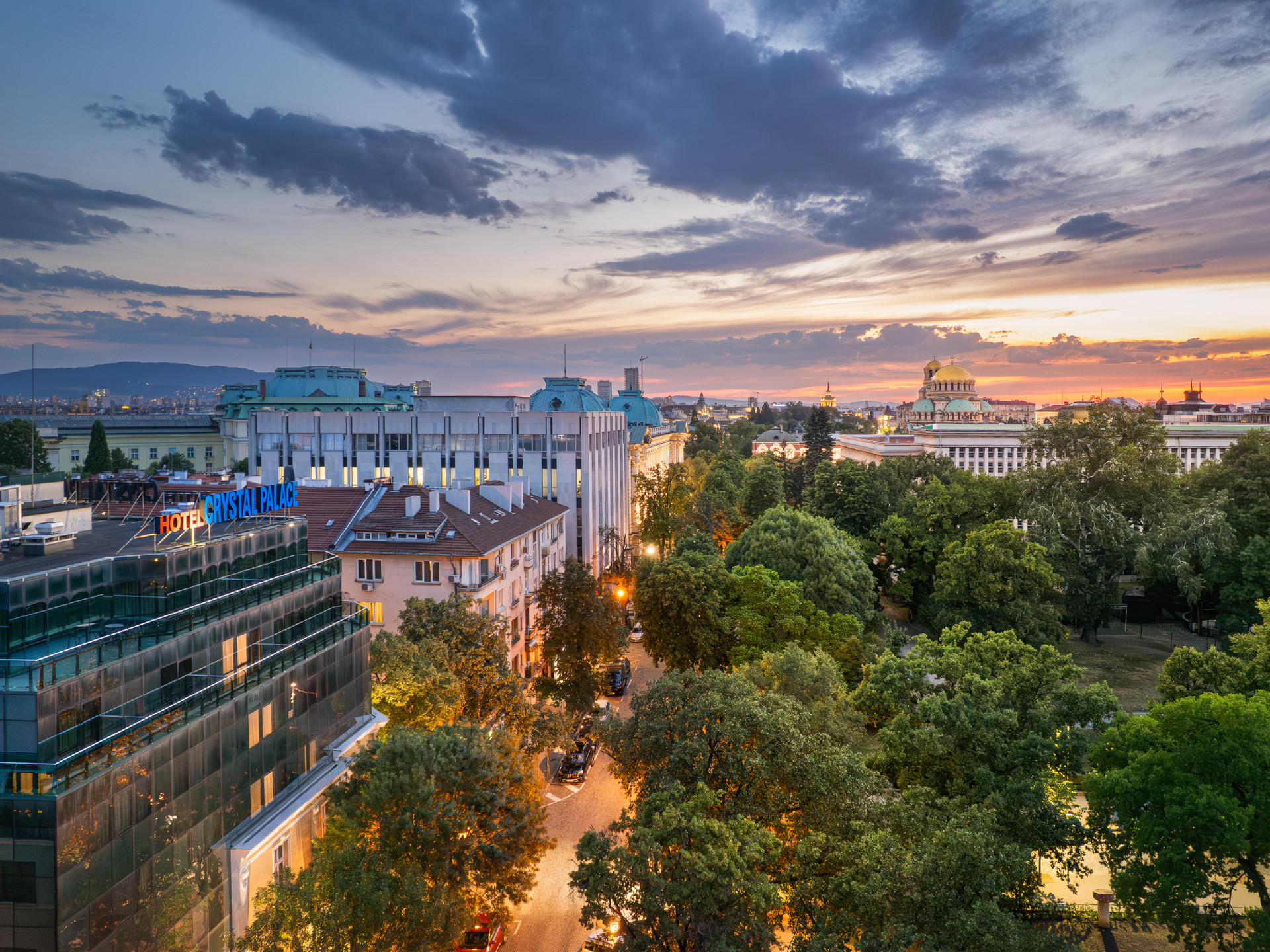 Vista Exterior Crystal Palace Boutique Hotel