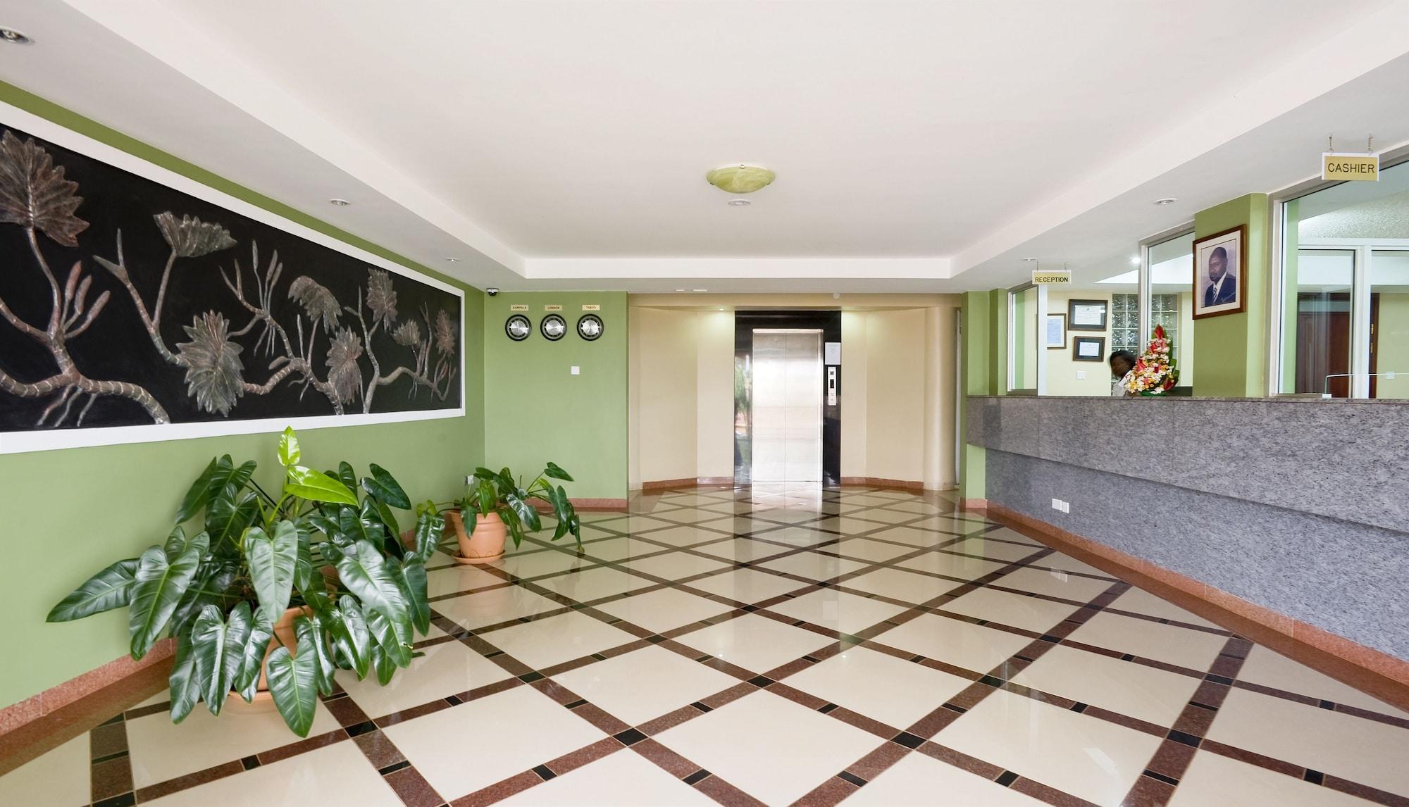 Vista Lobby Afrique Suites Hotel
