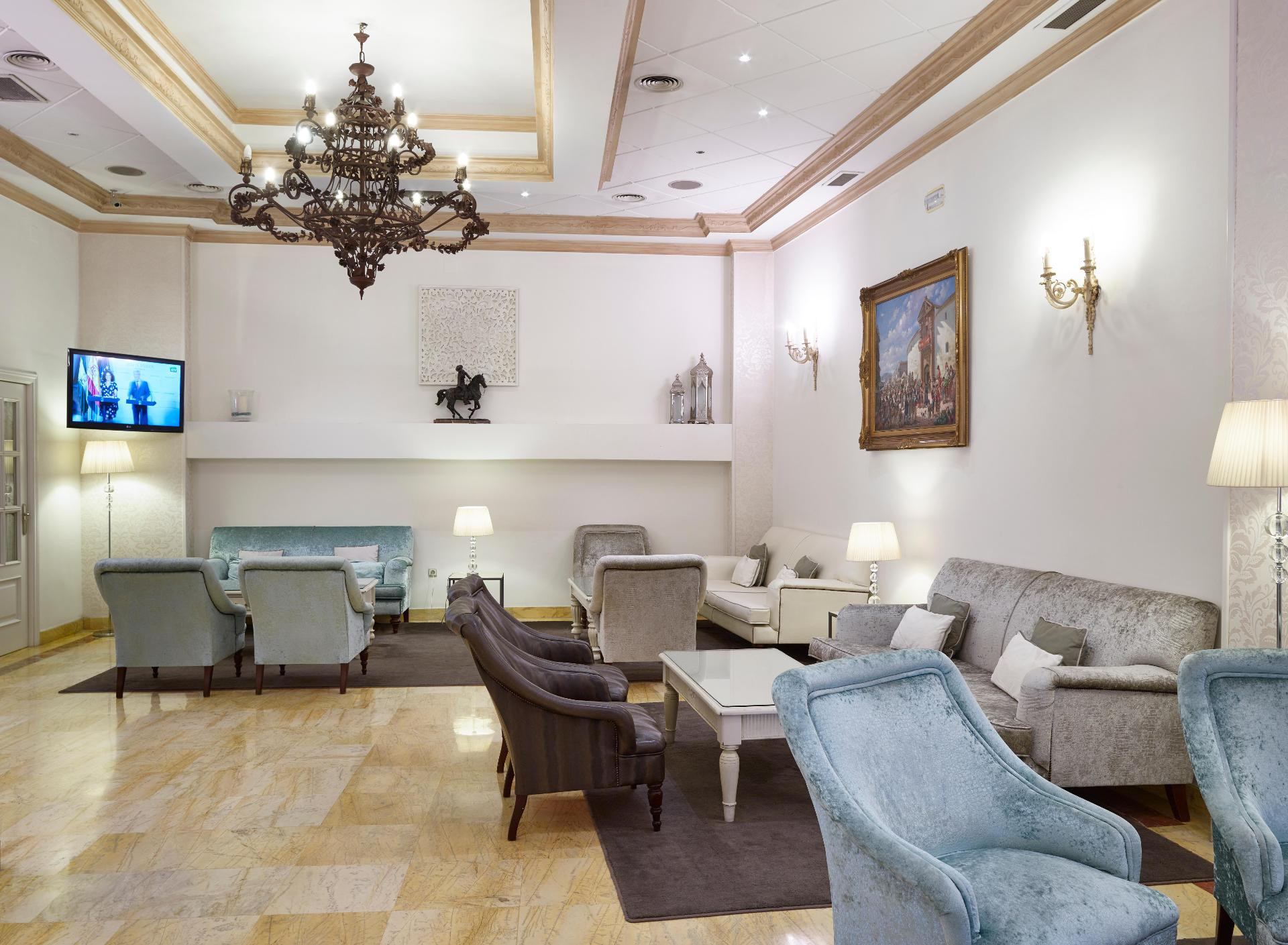 Vista Lobby Hotel Maestranza