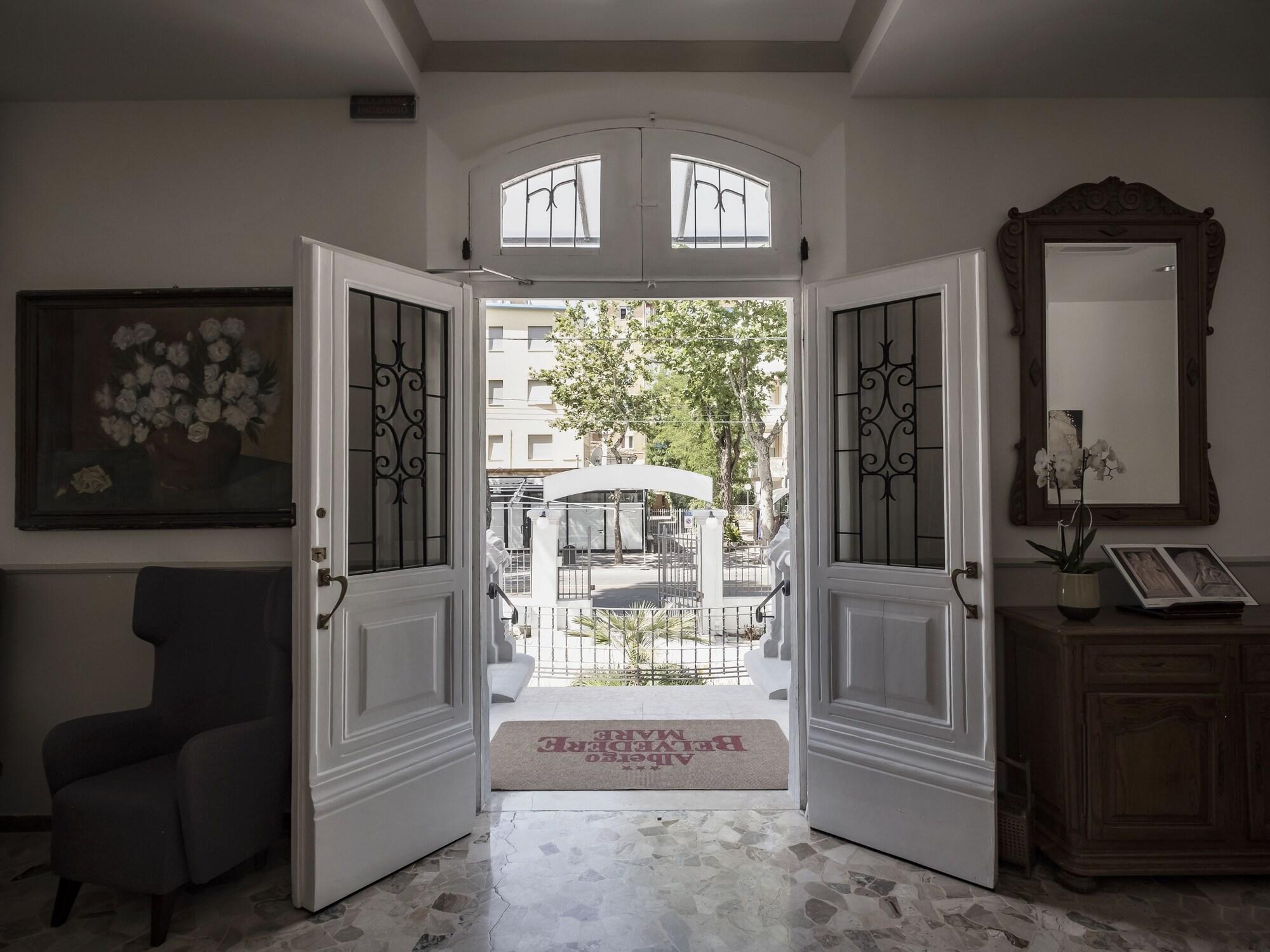 Vista Lobby Hotel Belvedere Rimini