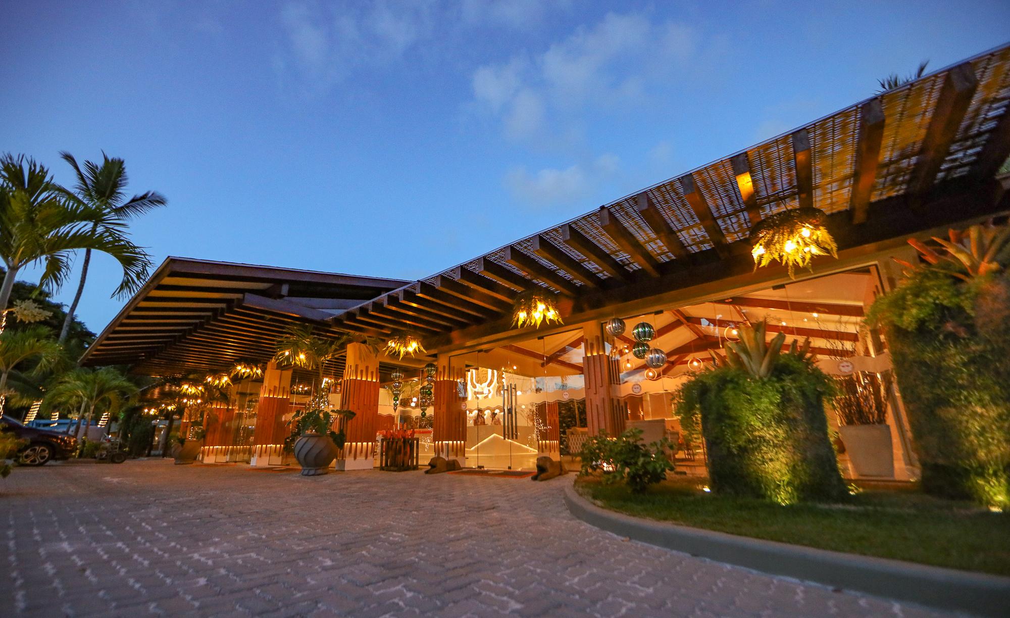 Vista do lobby Cana Brava All Inclusive Resort