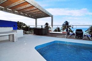 Alquiler Vacacional - PentHouse Ocean views, Top-Roof Pool,10 Steps to Beach, Groups, max.9 2bed/2bath