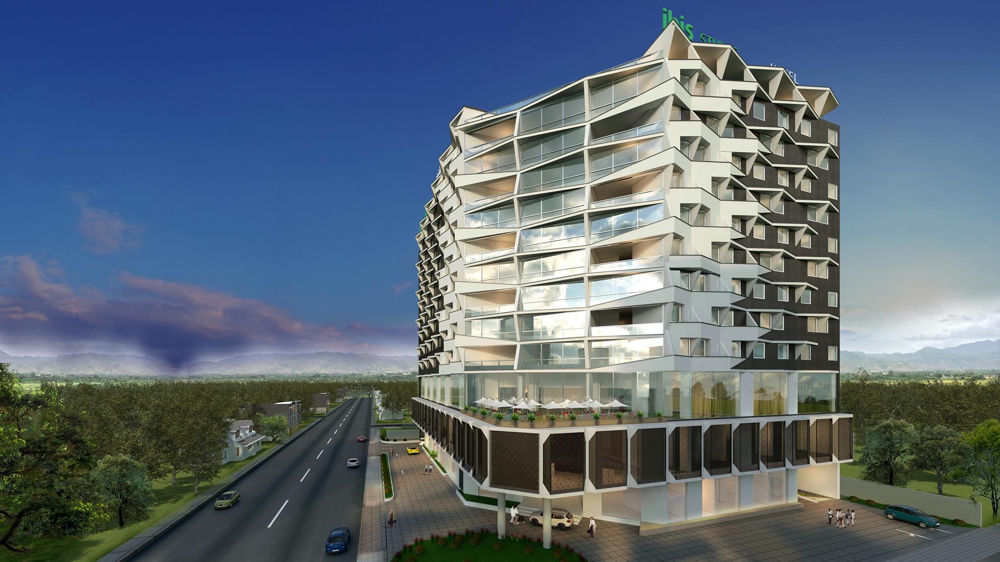 Vista Exterior ibis Styles Mandalay Centre