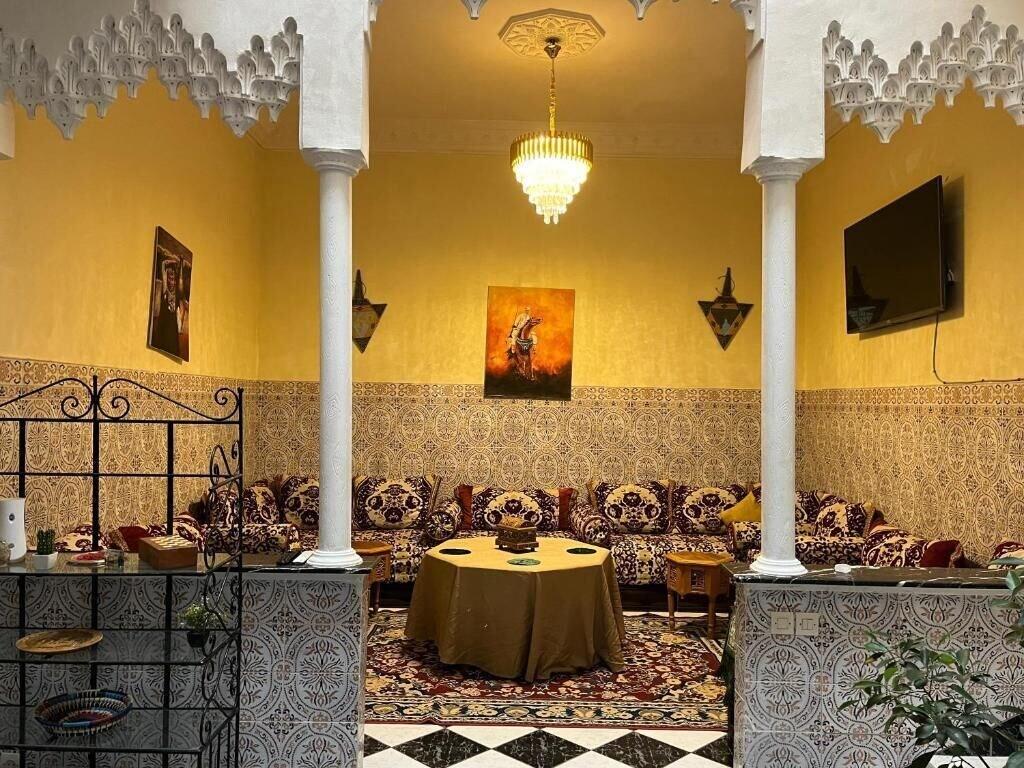 Vista Lobby Riad Flouris in marrakech