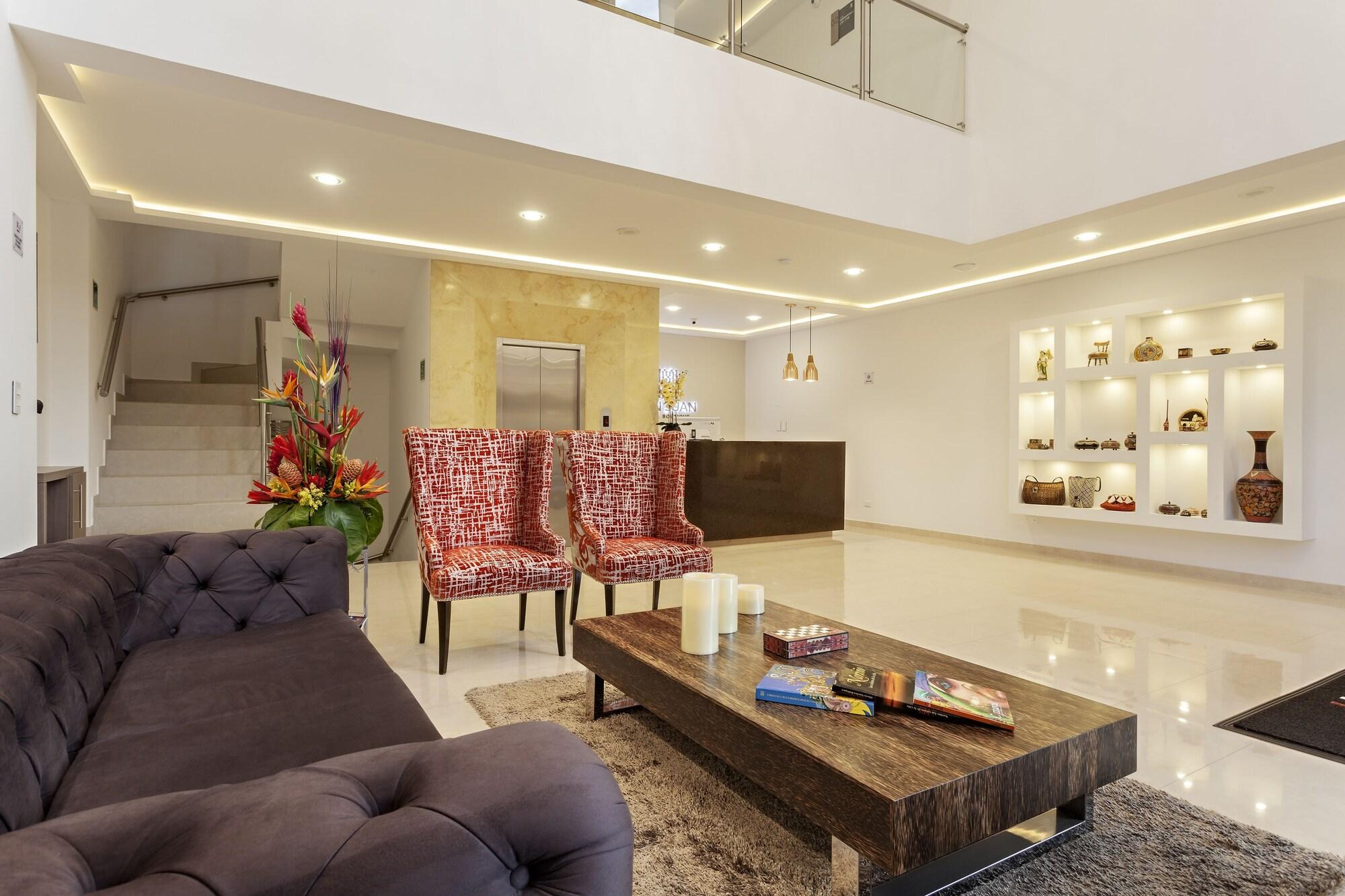 Vista Lobby San Juan Hotel Boutique Pasto