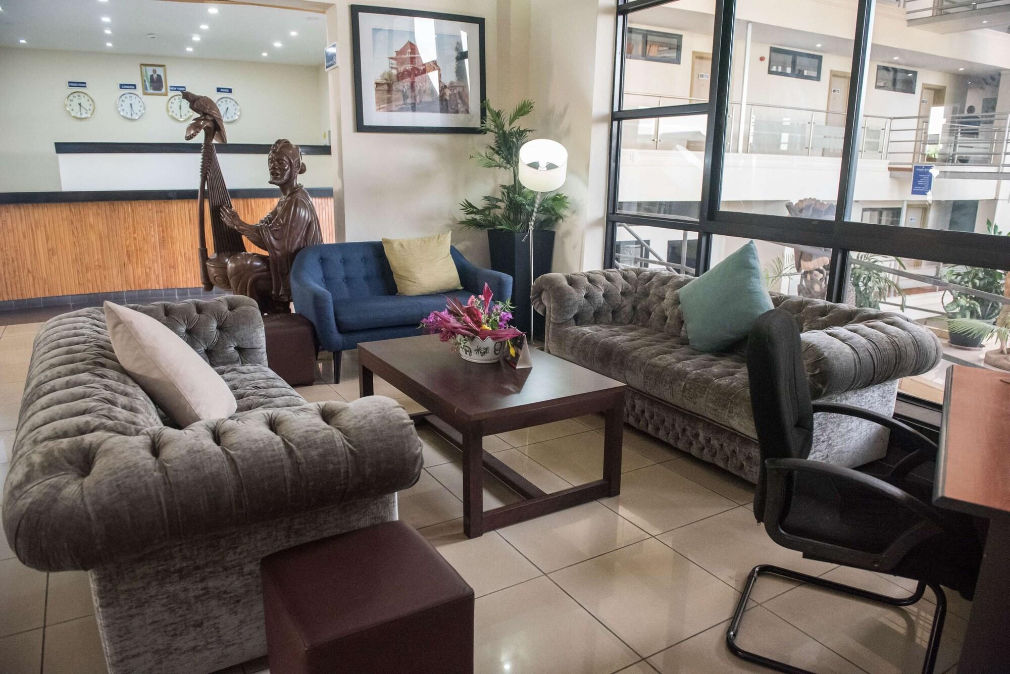 Vista Lobby Golden Tulip Essential Kimbima Freetown