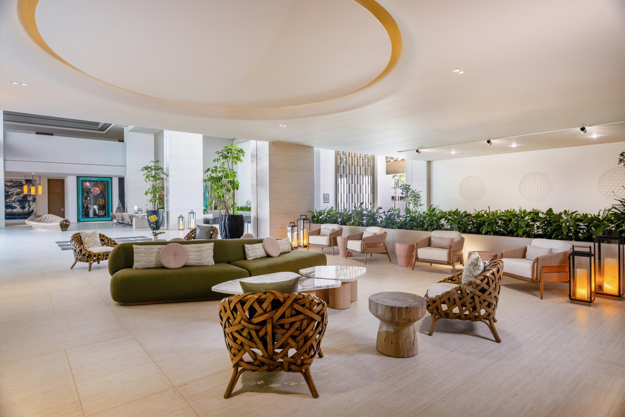 Vista Lobby Grand Velas Boutique Hotel - Adults Only - All Inclusive