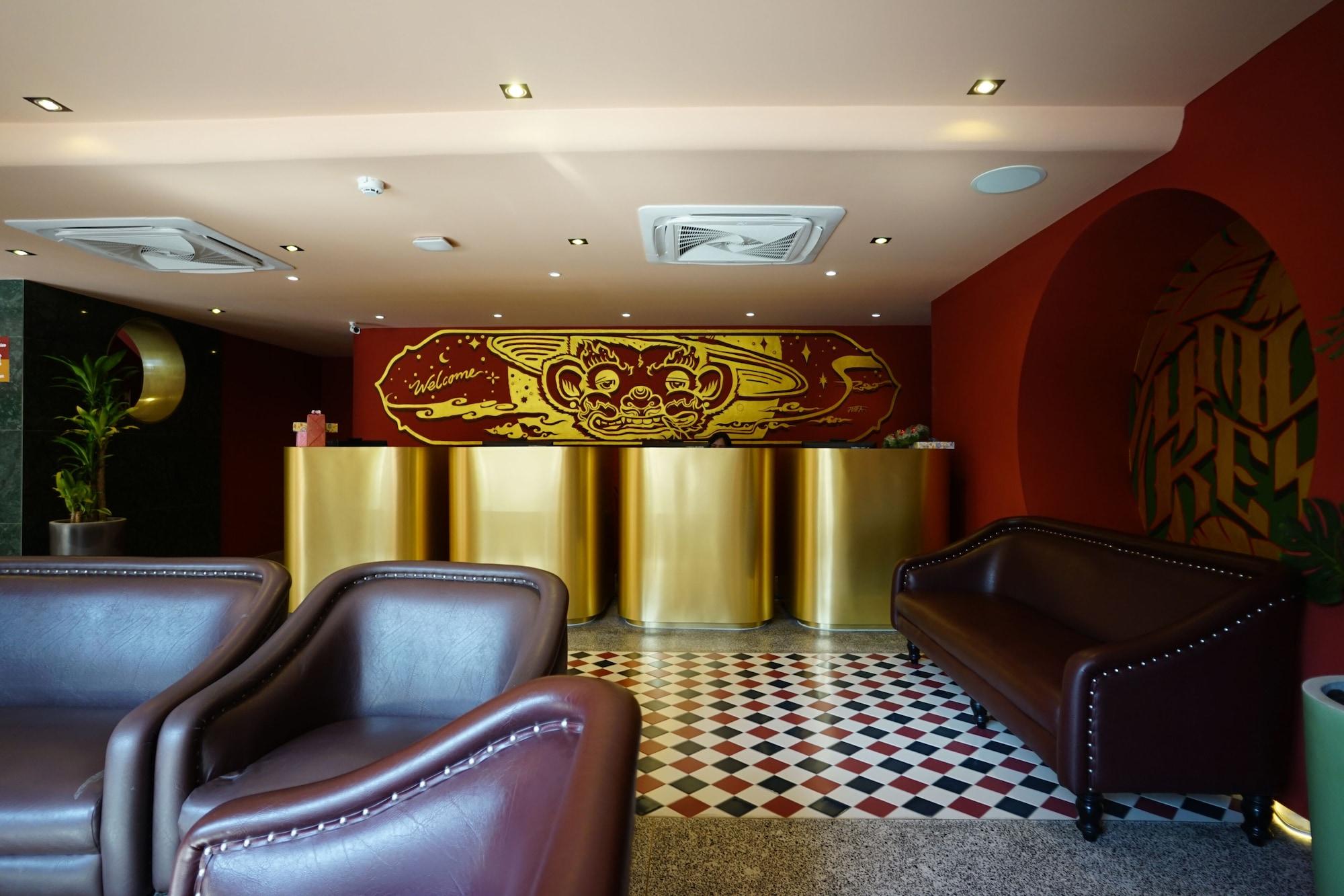 Vista Lobby 4 Monkeys Hotel