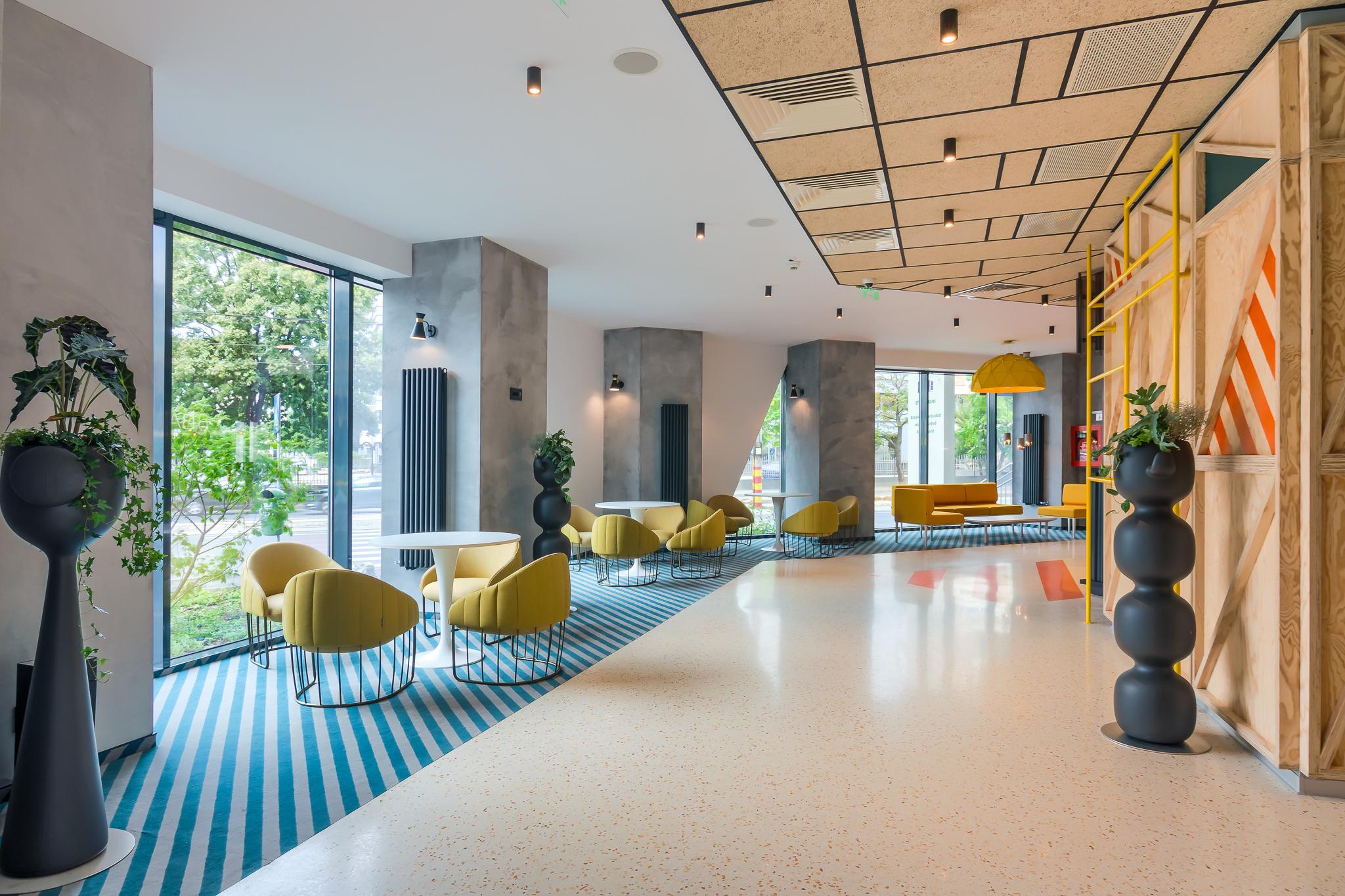 Vista Lobby ibis Styles Bucharest Erbas