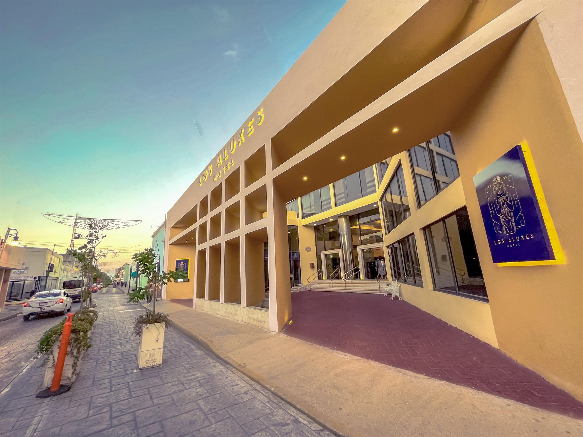 Vista Exterior Hotel Los Aluxes