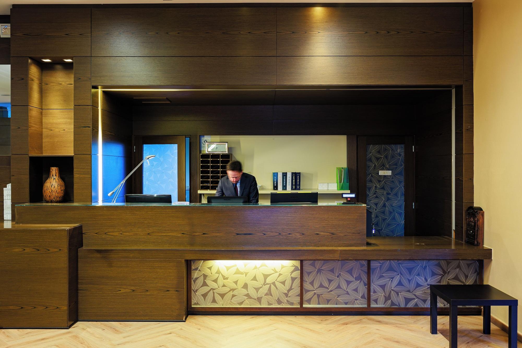 Vista Lobby Hotel Villa delle Rose
