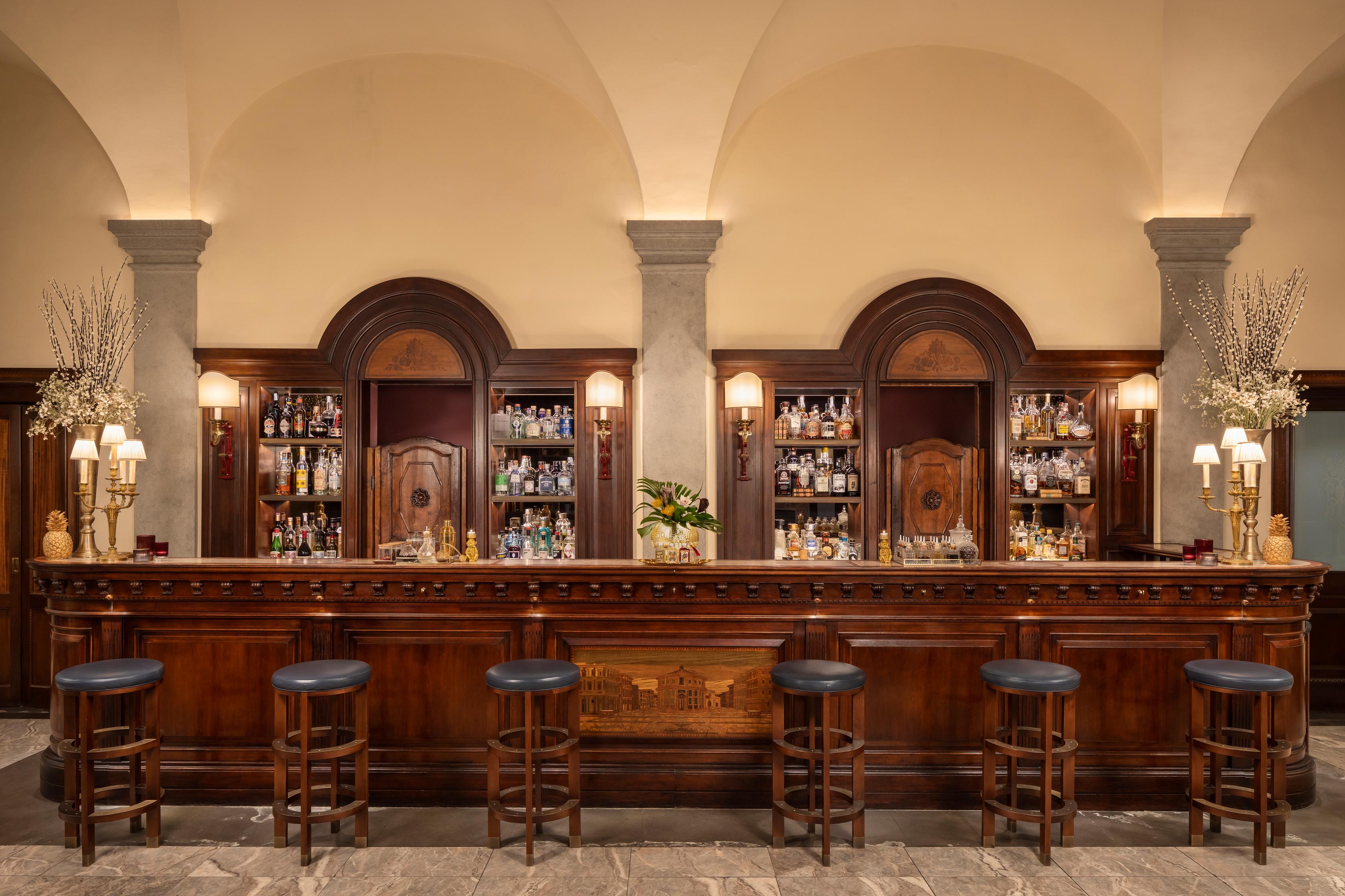 Vista Lobby Tivoli Palazzo Gaddi Firenze Hotel