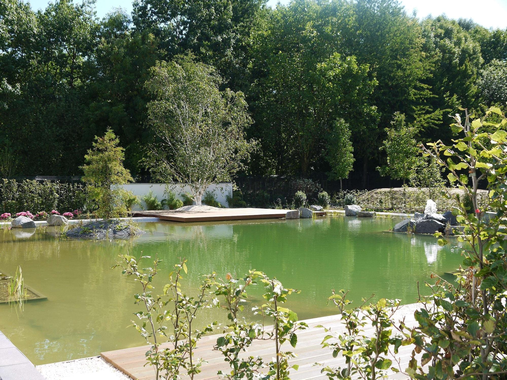 Vista Piscina Essensio Hotel Düsseldorf
