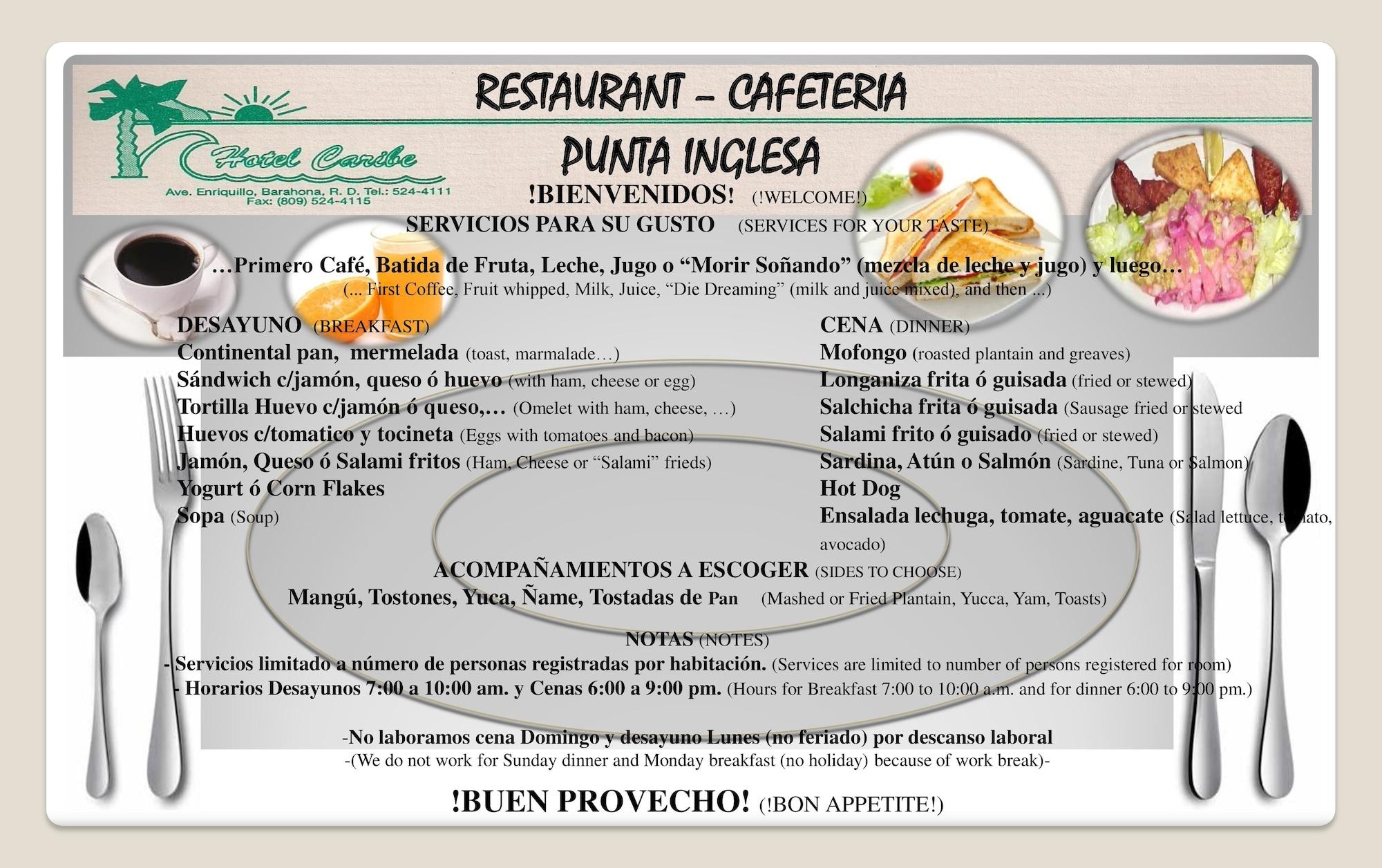 Restaurant Hotel Caribe
