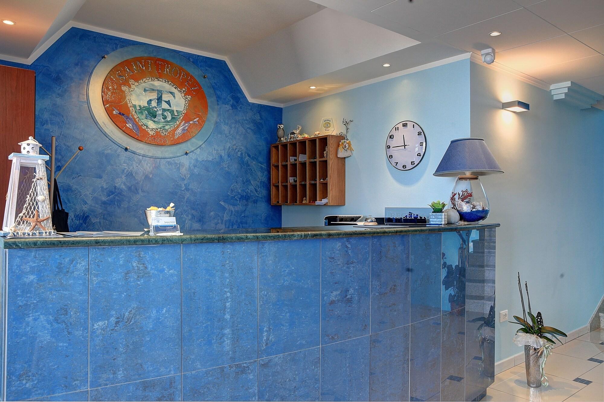 Vista Lobby Serpa Hotel Anzio
