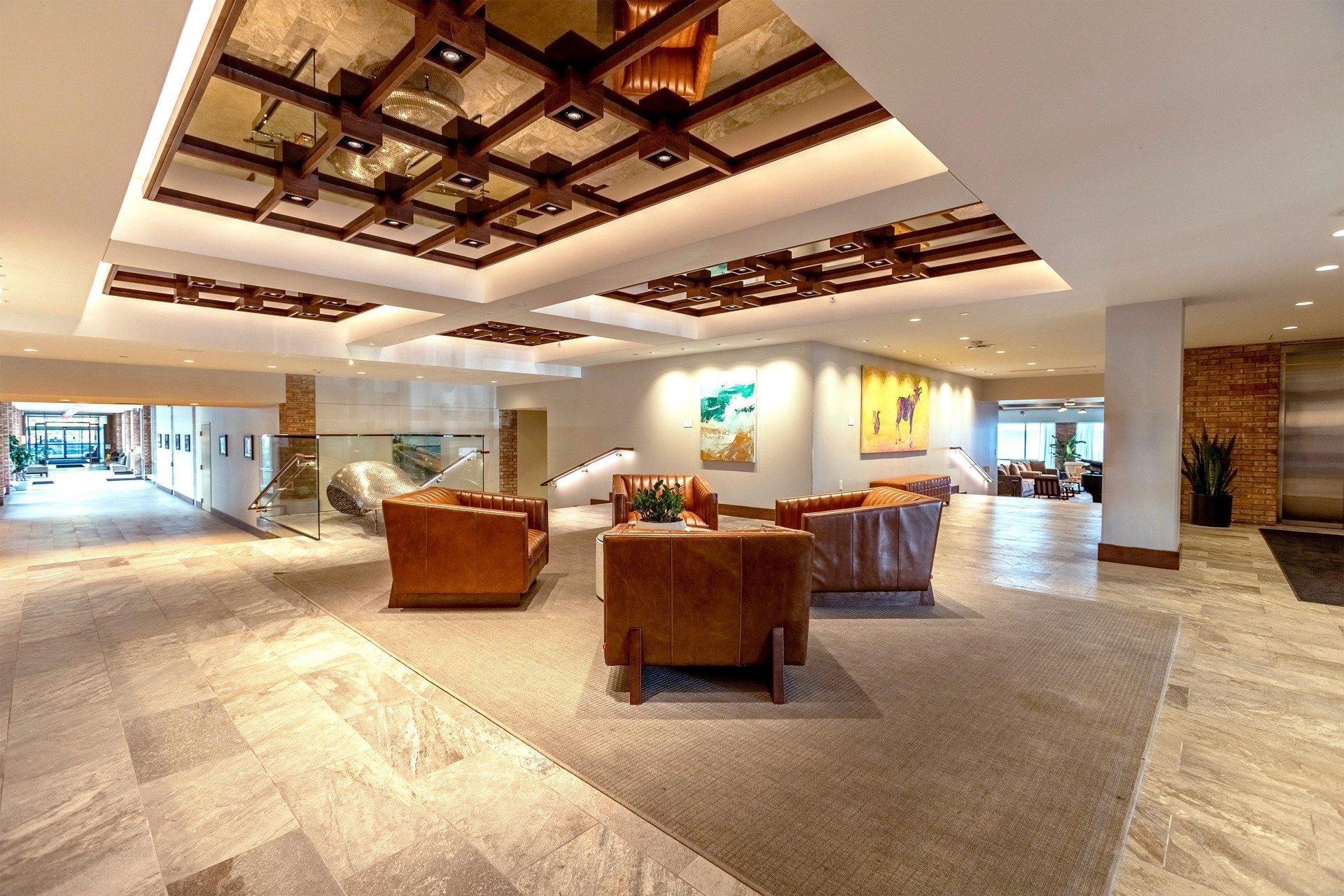 Vista Lobby West Bay Beach, a Delamar Resort