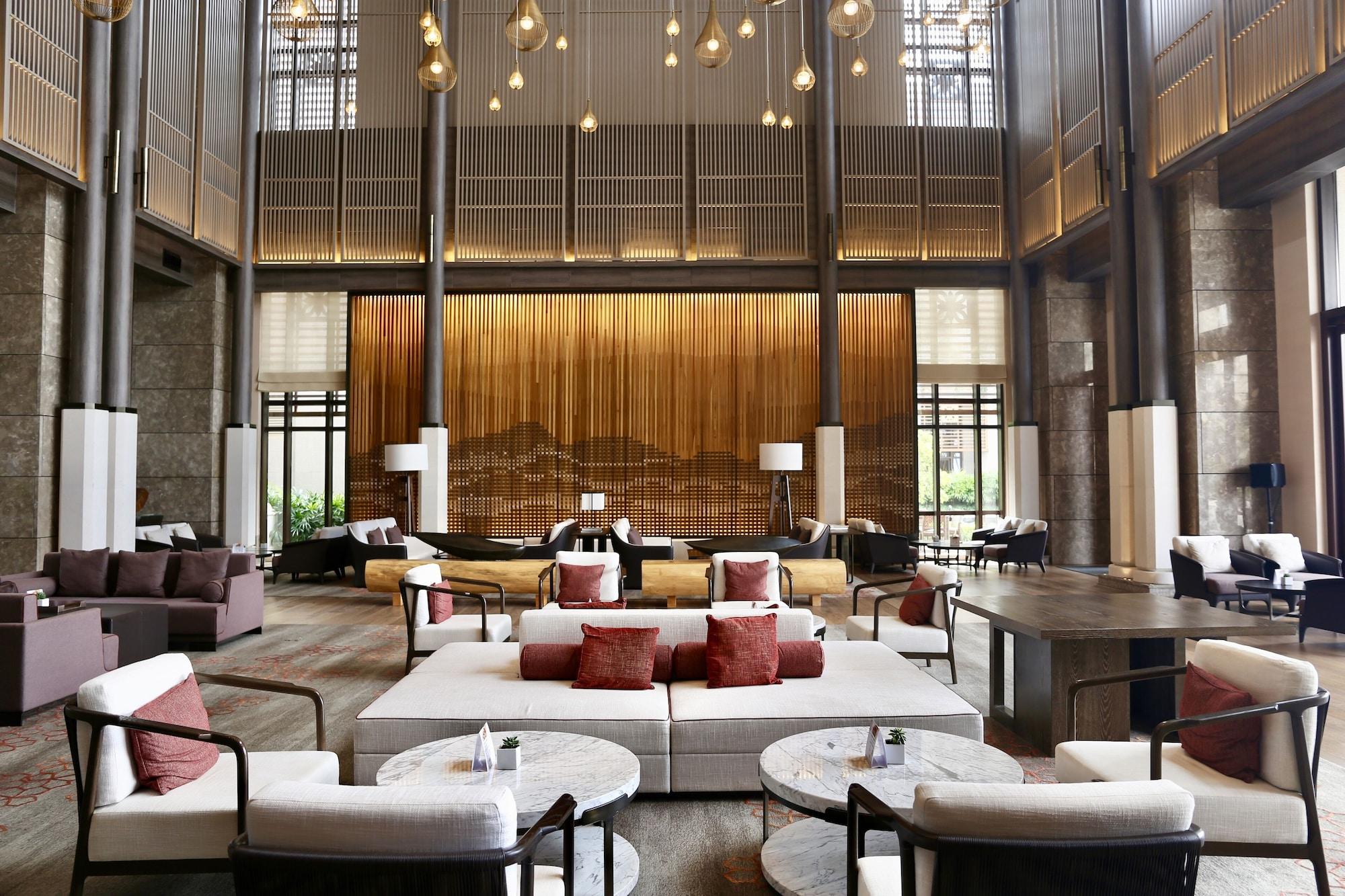 Vista Lobby Shenzhen Marriott Hotel Golden Bay