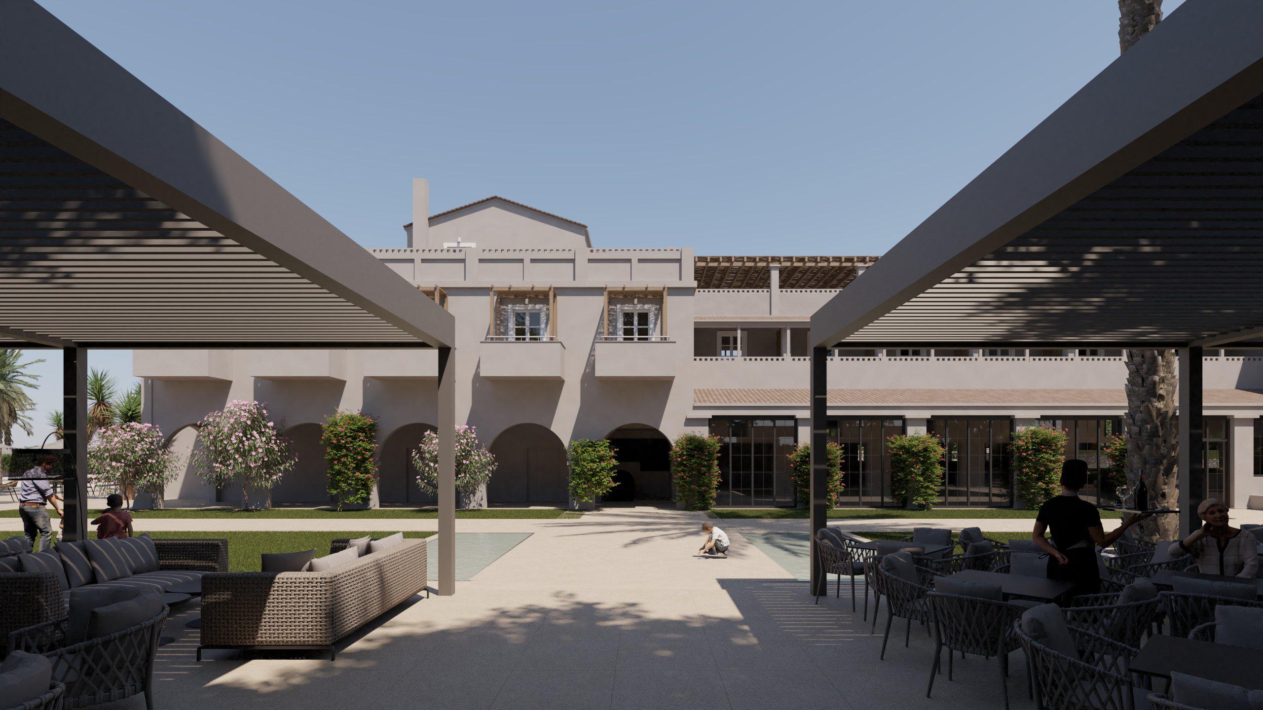 Vista Exterior Club Ionian Princess Suite Hotel