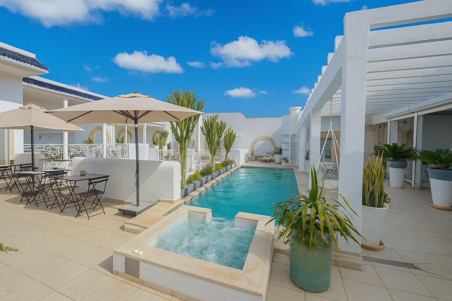 Vista Piscina Dar Benti