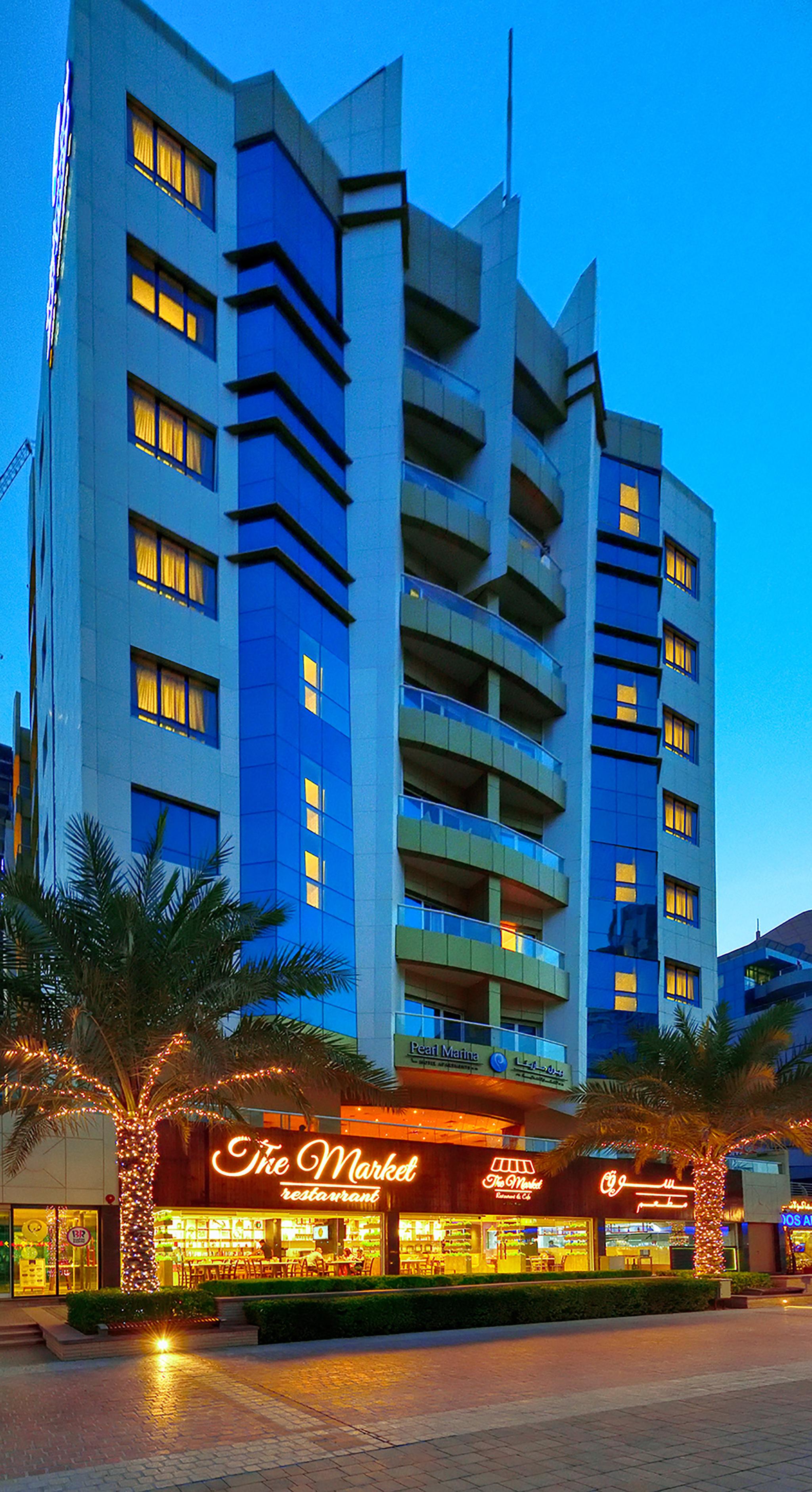 Vista Exterior Pearl Marina Hotel Apartments