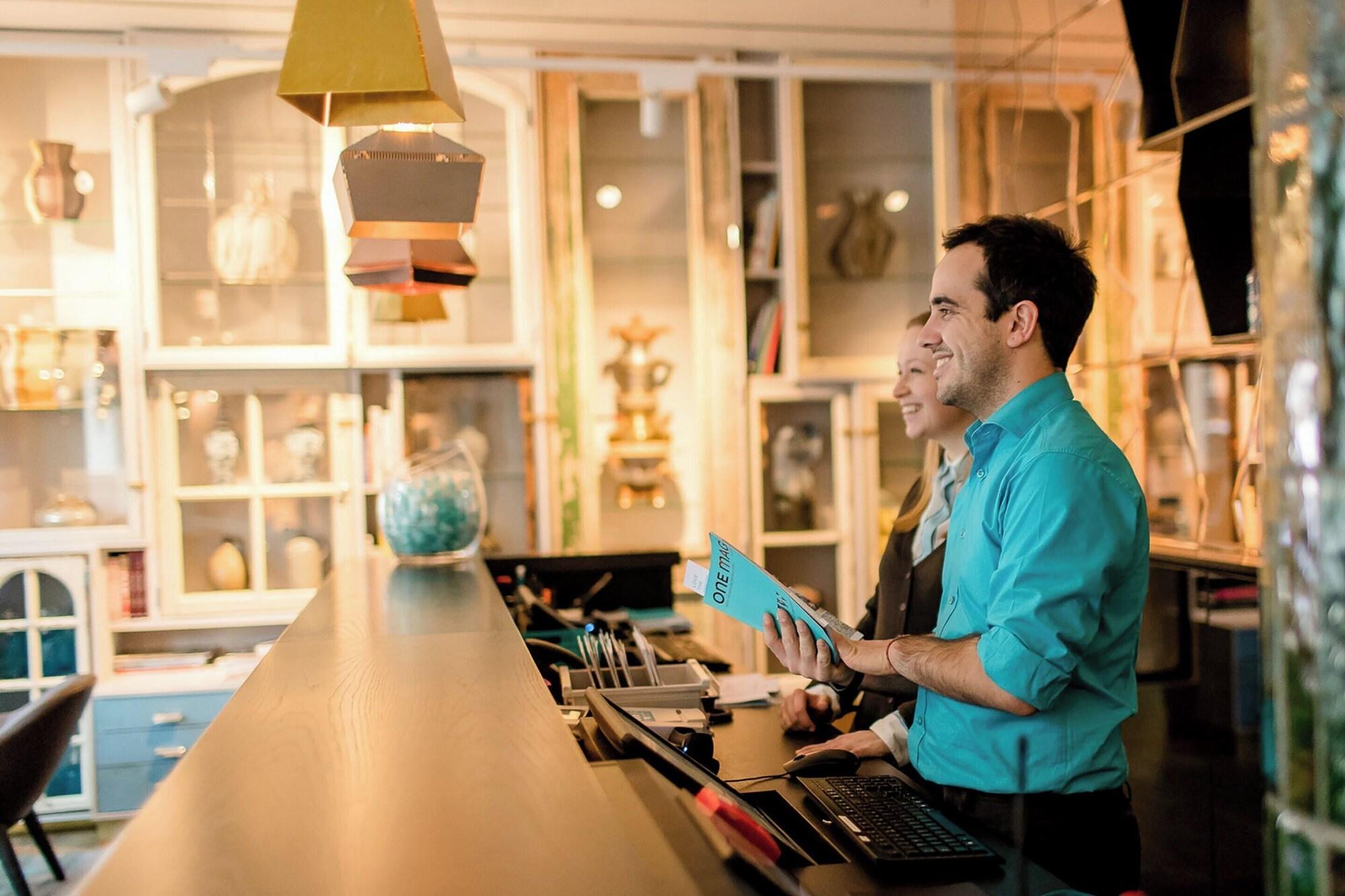 Vista Lobby Motel One Amsterdam-Waterlooplein