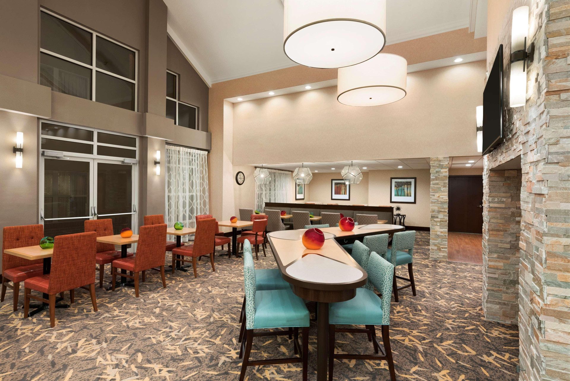 Vista Lobby Homewood Suites Columbus Hilliard