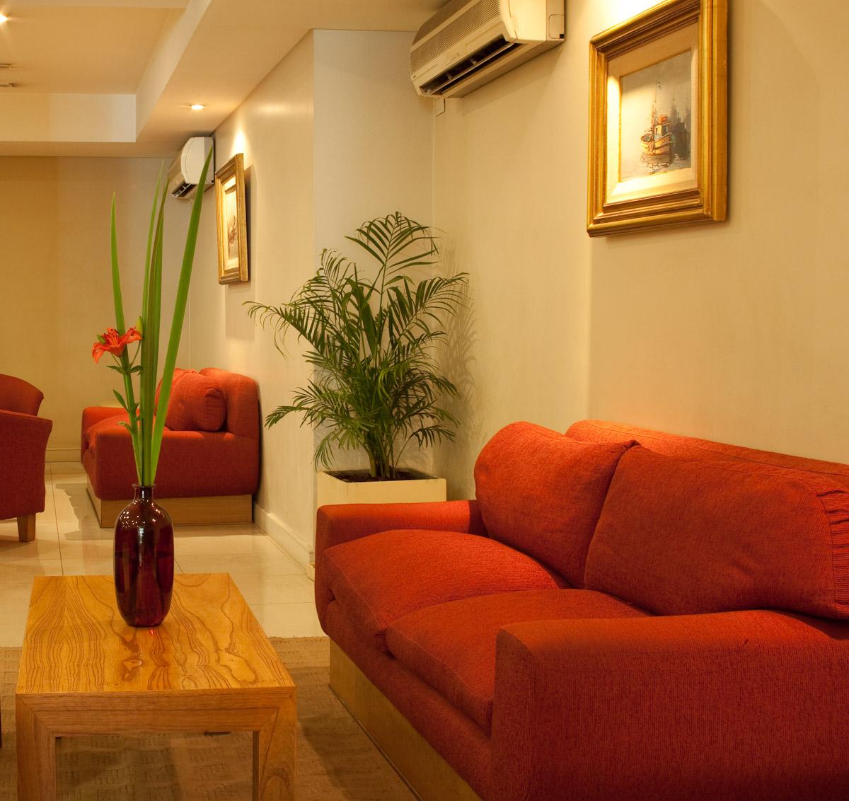 Vista Lobby Hotel Centro Naval