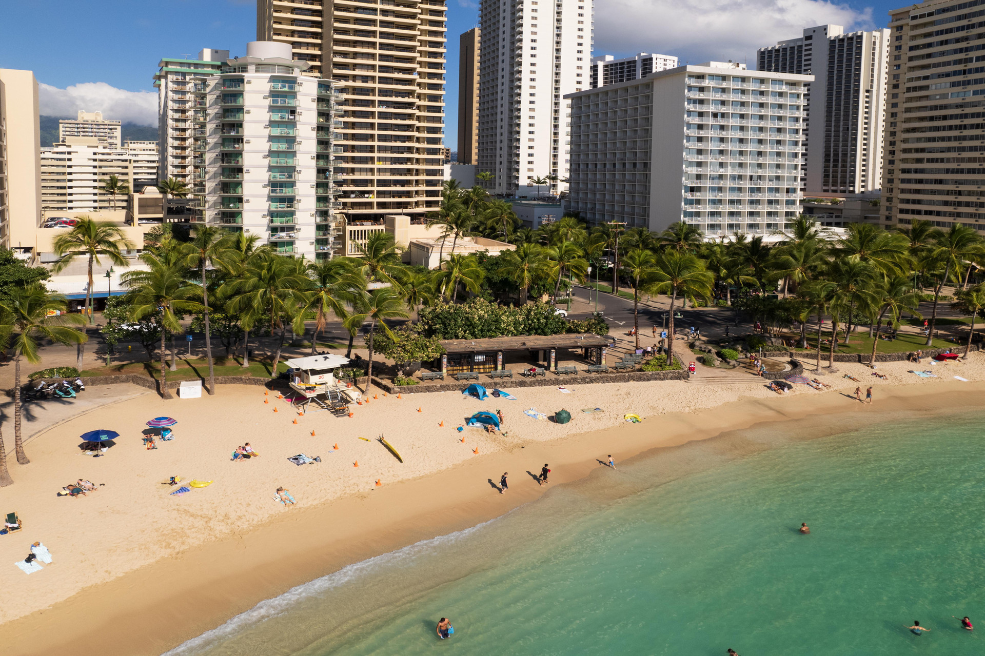 Vista Exterior Waikiki Circle Hotel By Castle