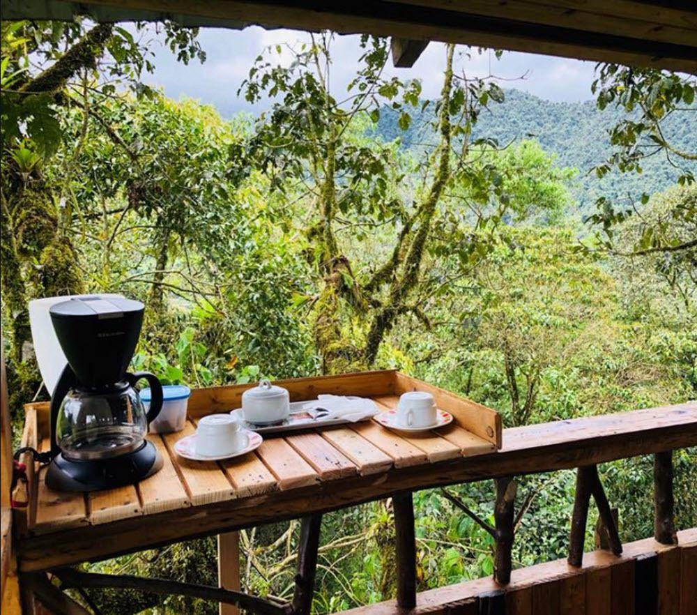 Equipamiento de Habitación El Edén Treehouse
