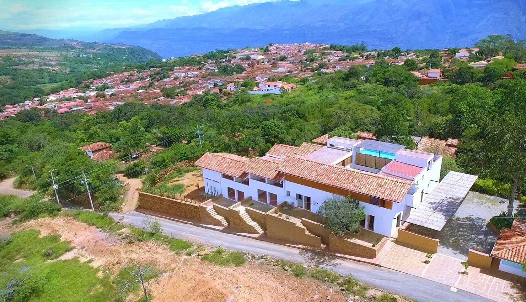 Vista Exterior Hotel Alto del Viento