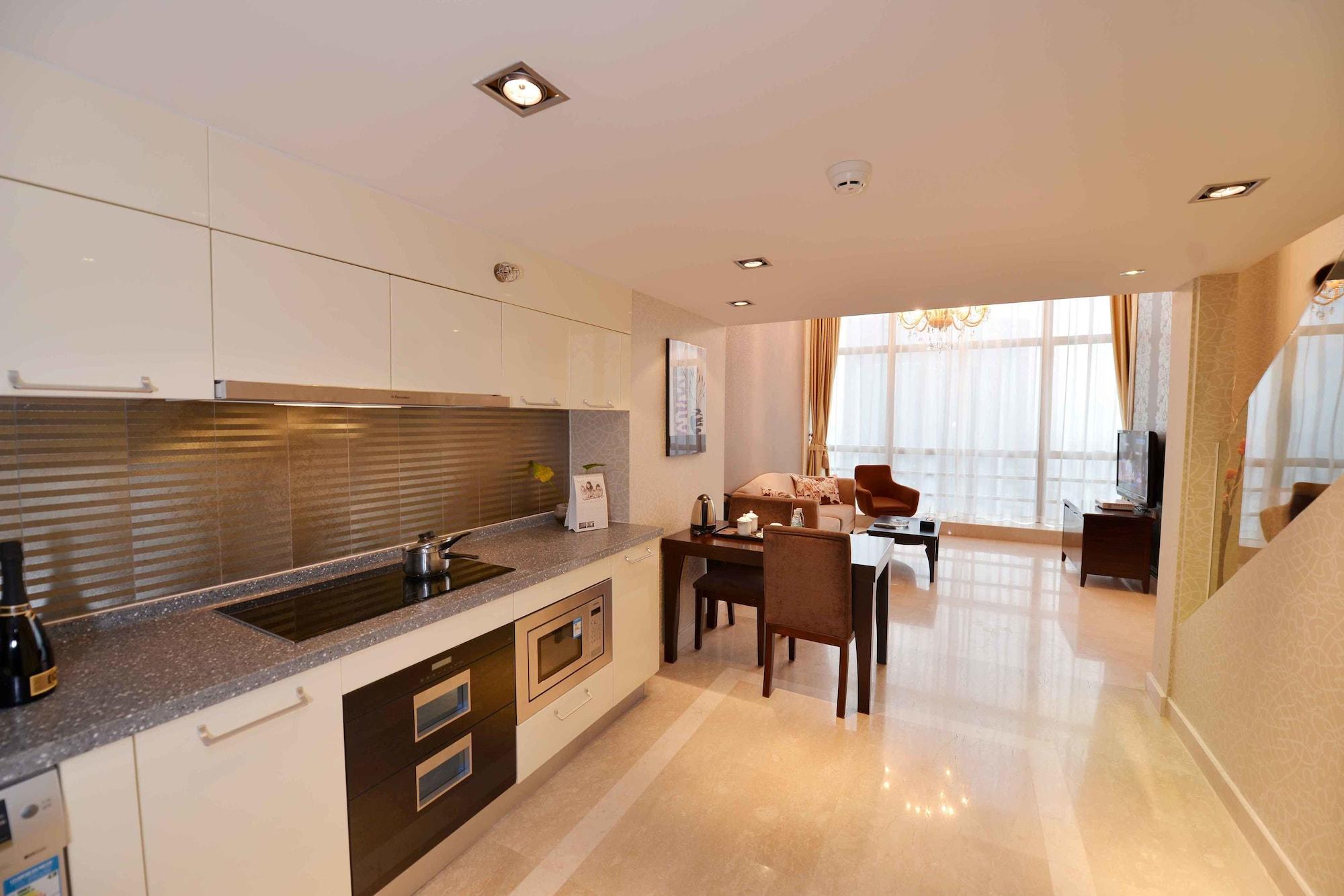 Equipamiento de Habitación Guangzhou Grand View Golden Palace Apartment