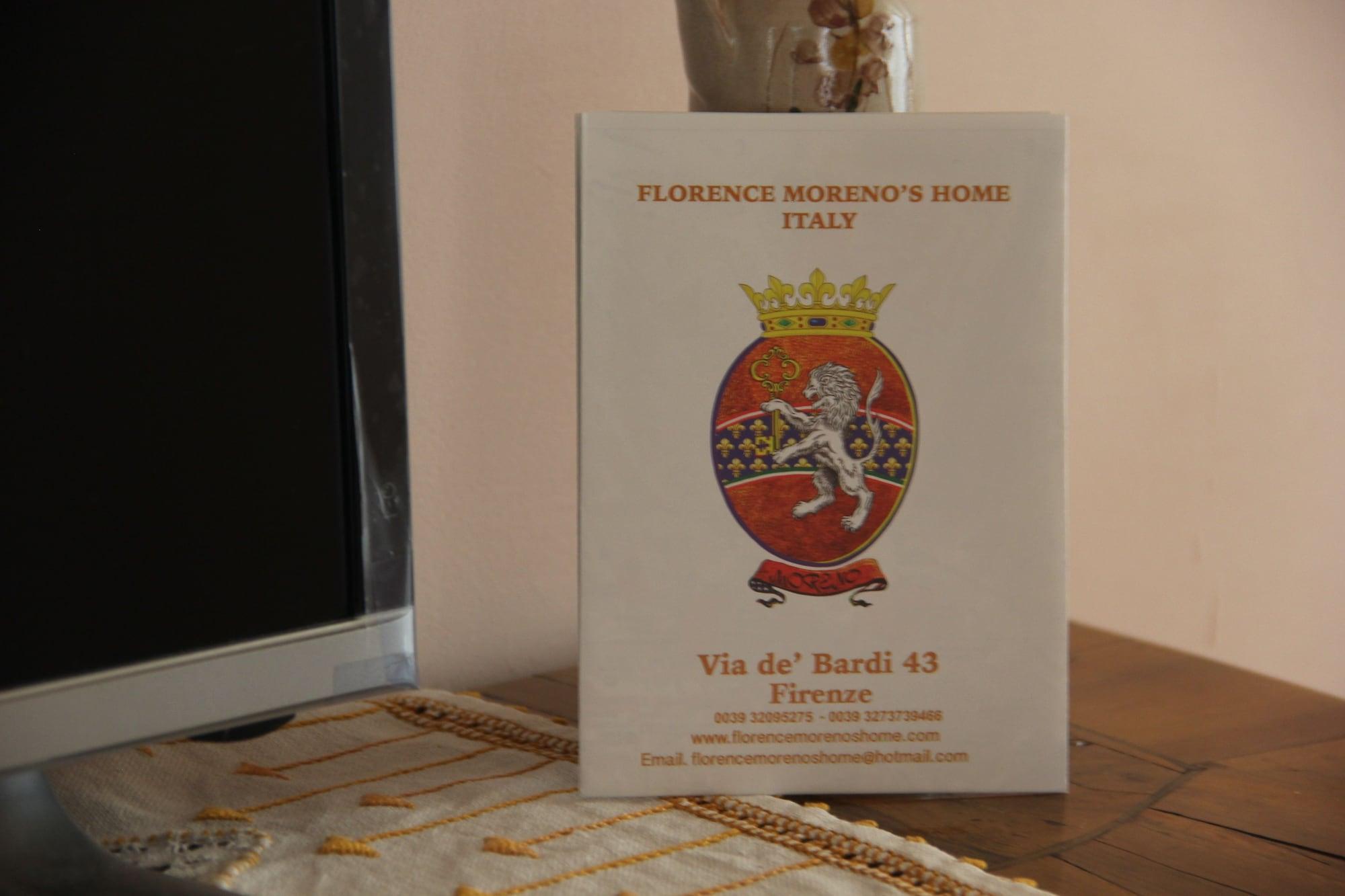 Comodidades del Alojamiento Florence Moreno's Home