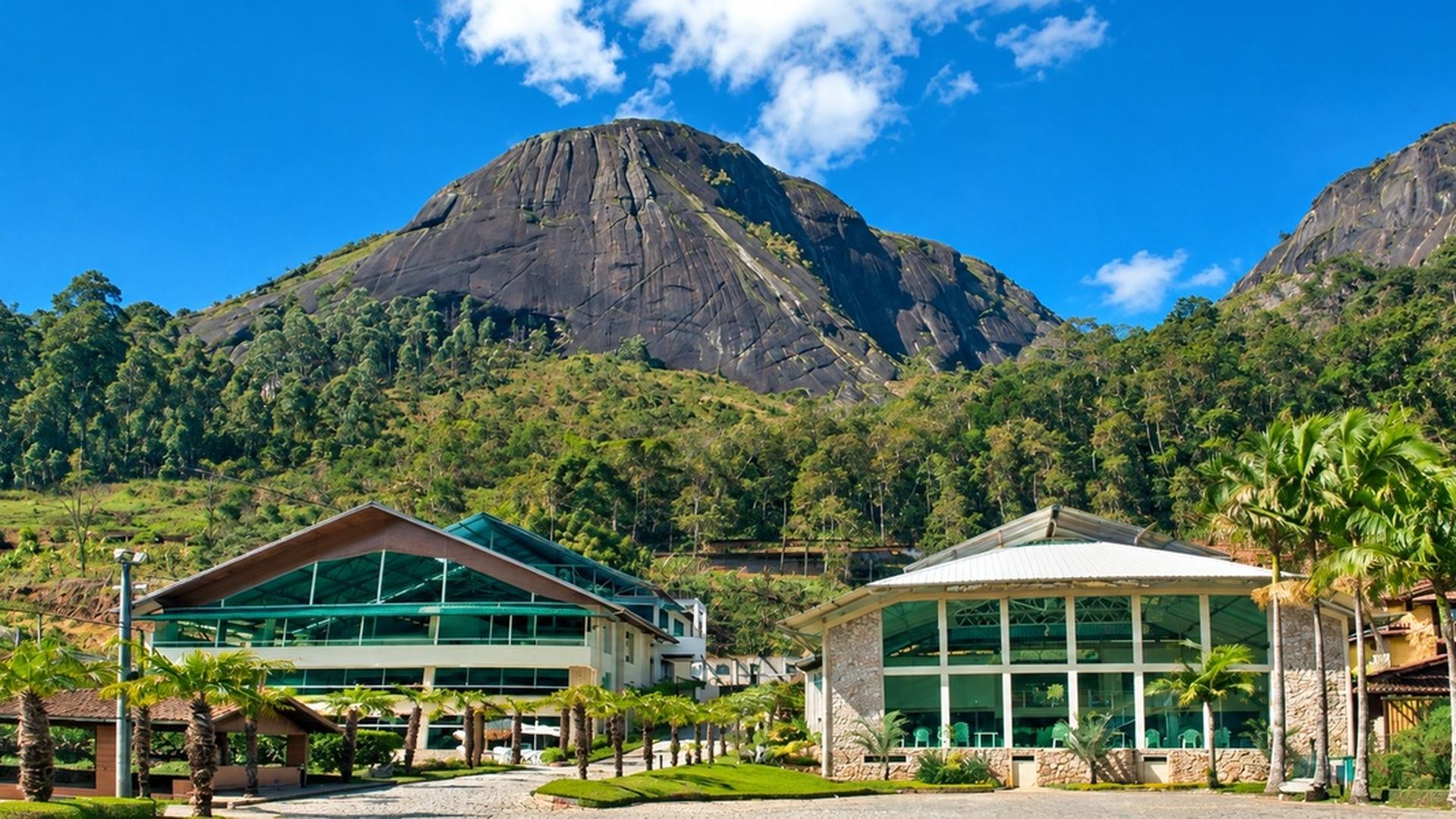 Vista da fachada Hotel Vila Verde