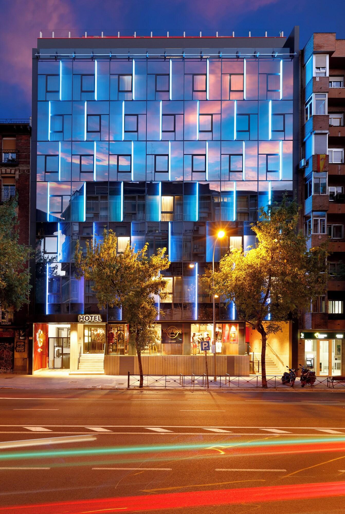 Vista Exterior Hard Rock Hotel Madrid