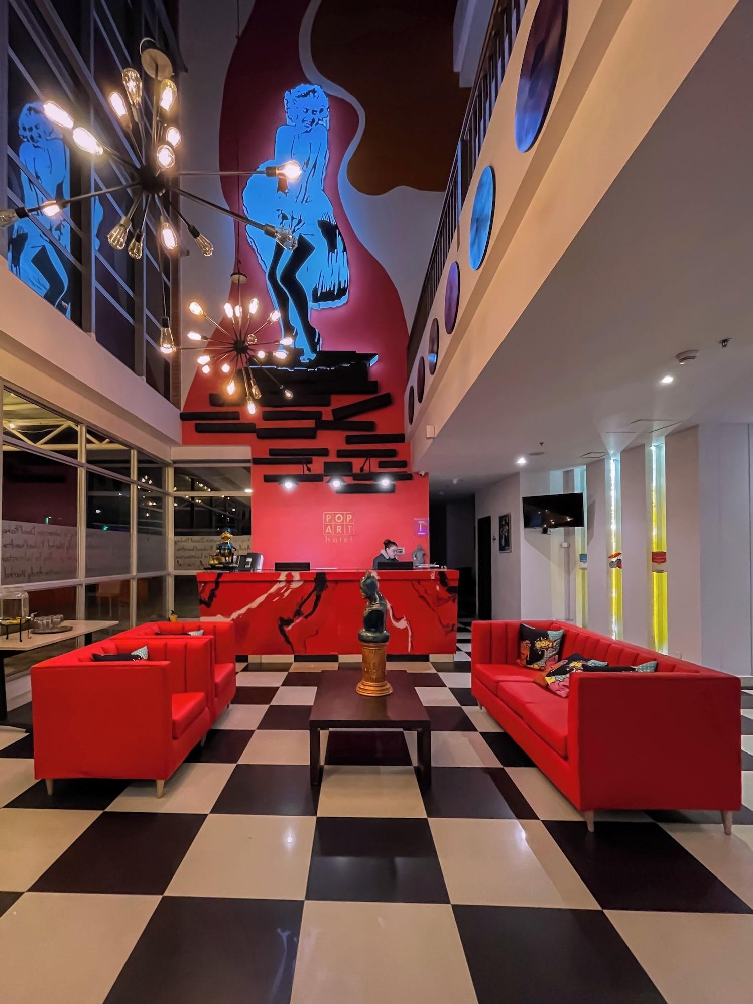 Vista Lobby Pop Art Hotel Tocancipá y Centro de Convenciones